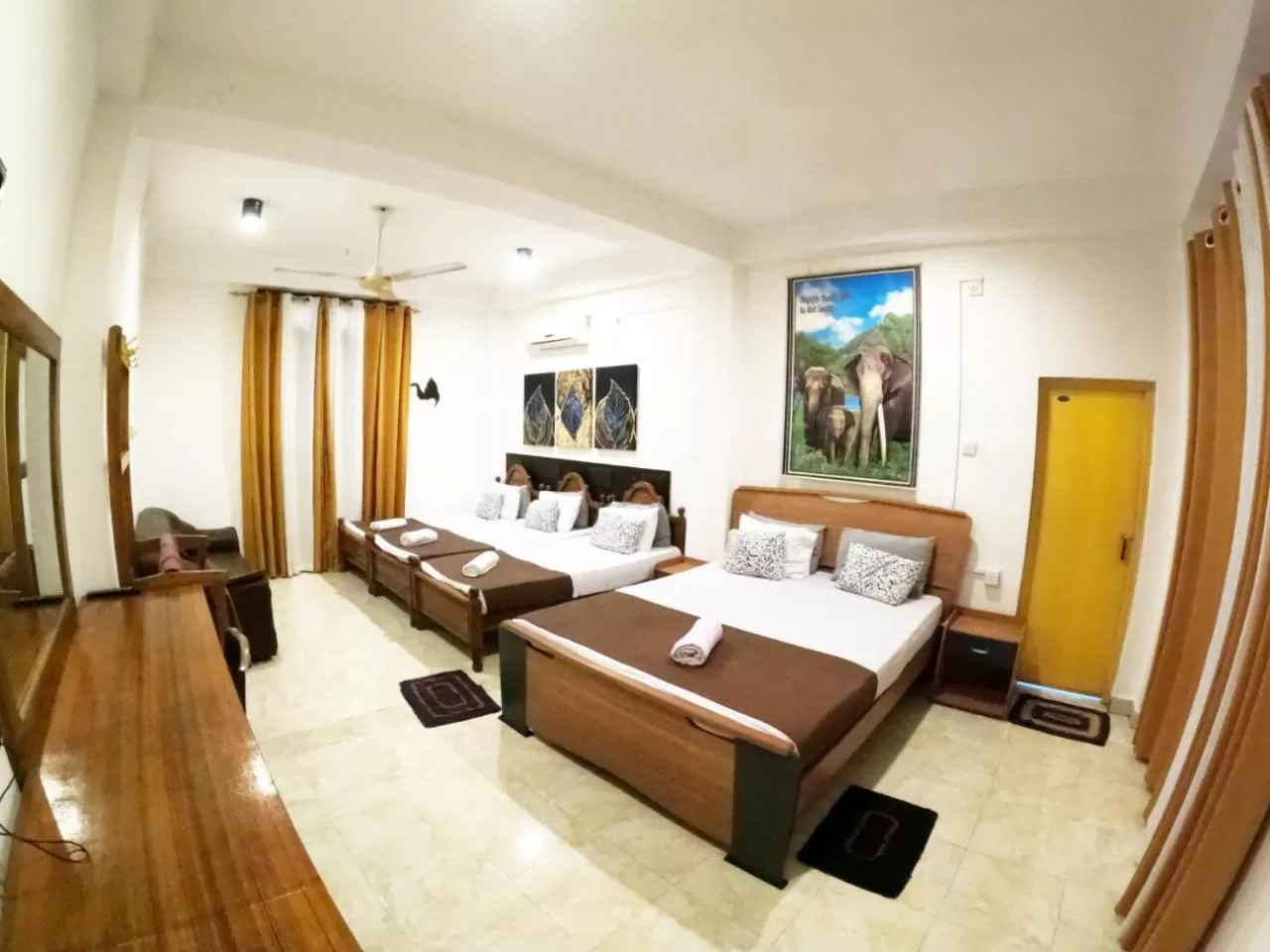 Bed in Seyara Holiday Resort