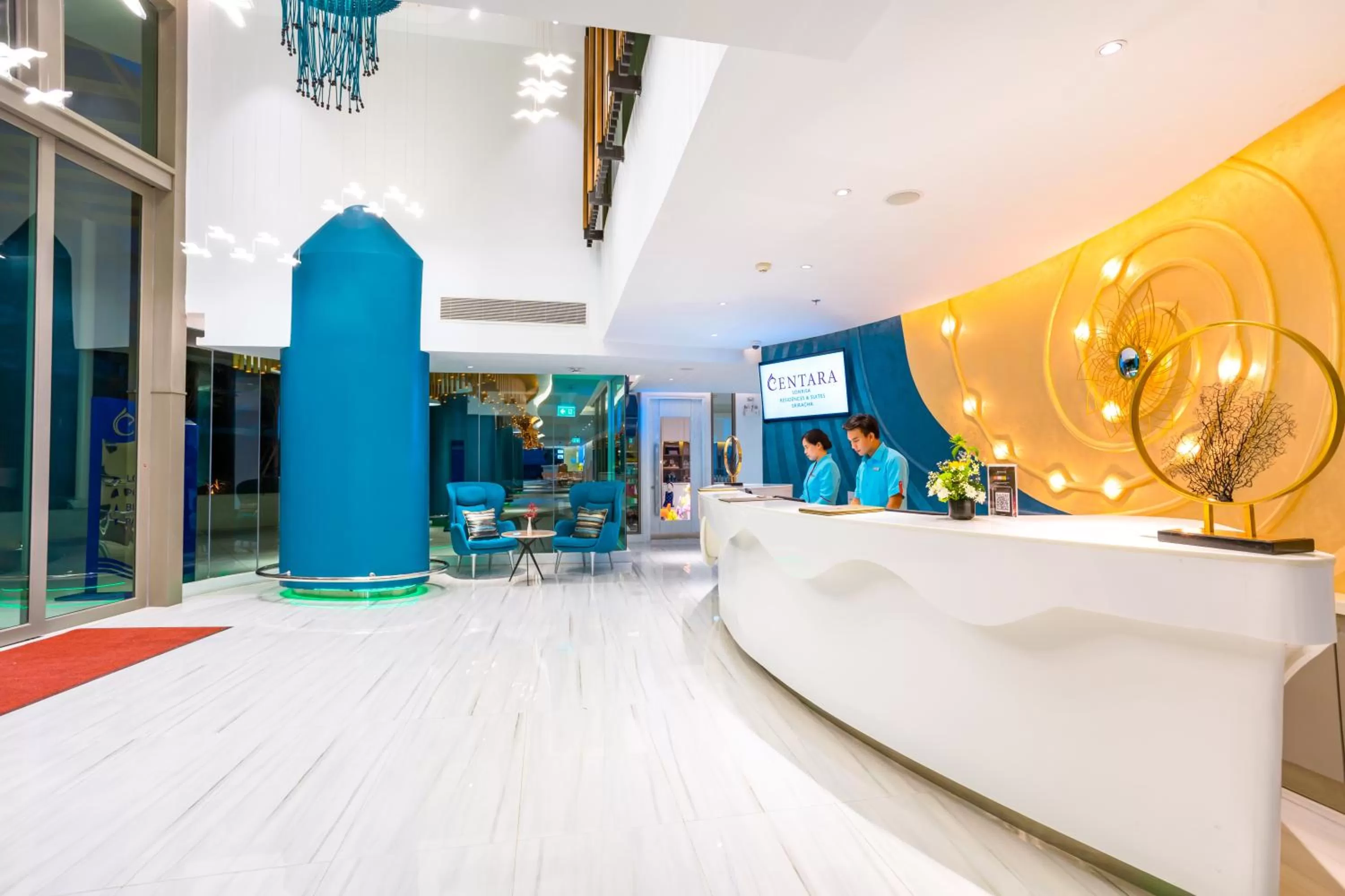 Lobby or reception in Centara Sonrisa Residences & Suites Sriracha