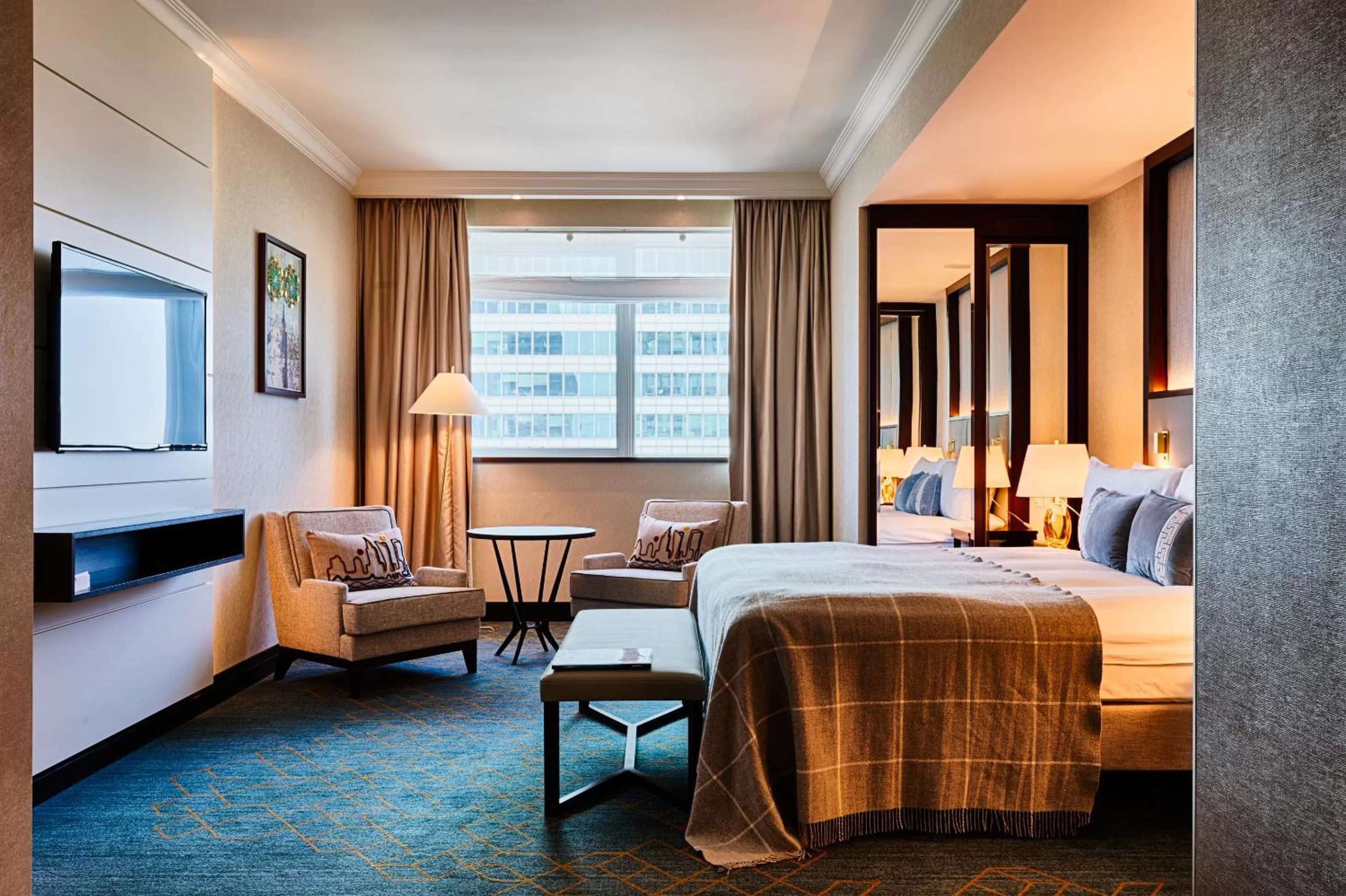 Bed in InterContinental Warszawa by IHG