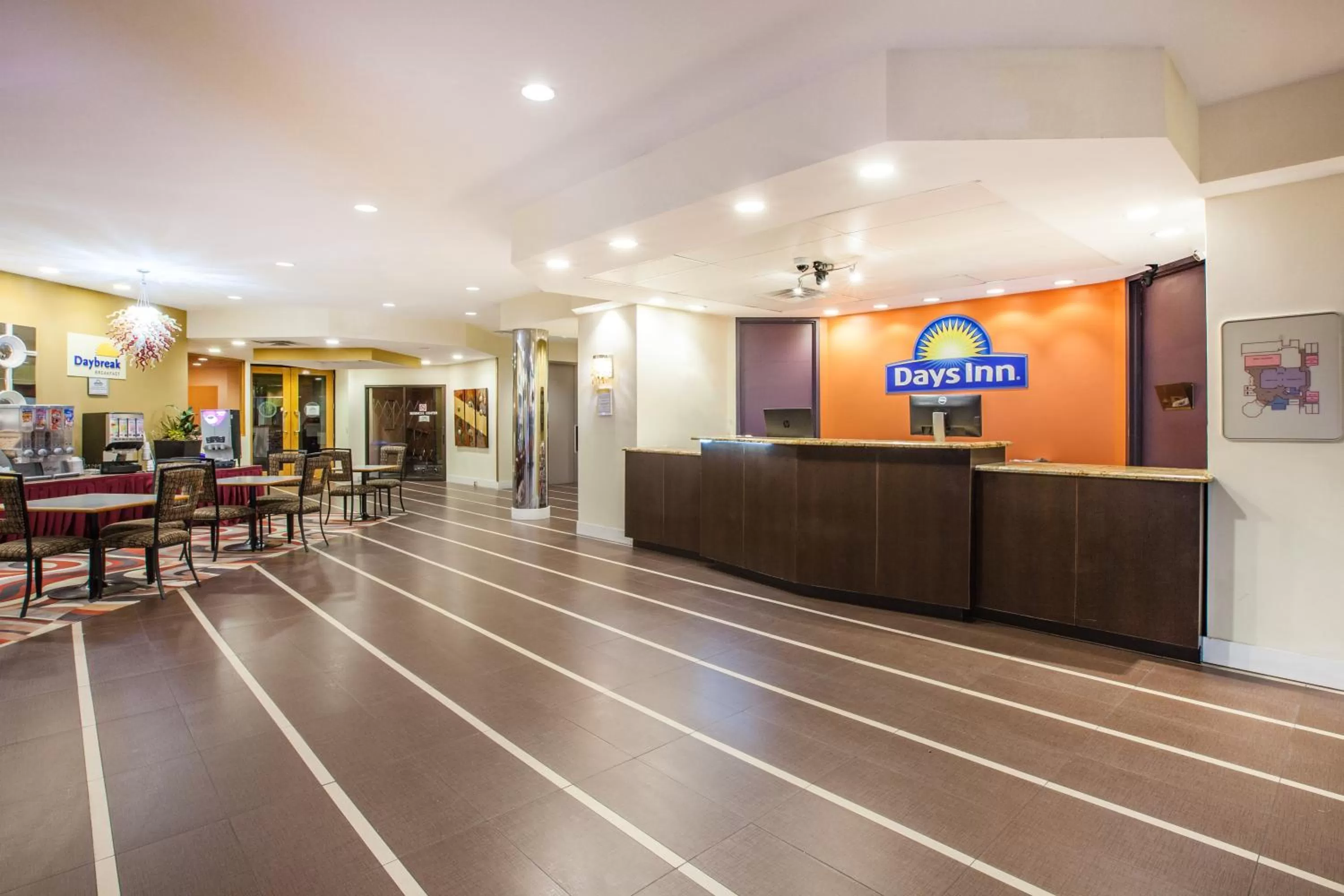 Lobby or reception in Days Inn by Wyndham Sherman