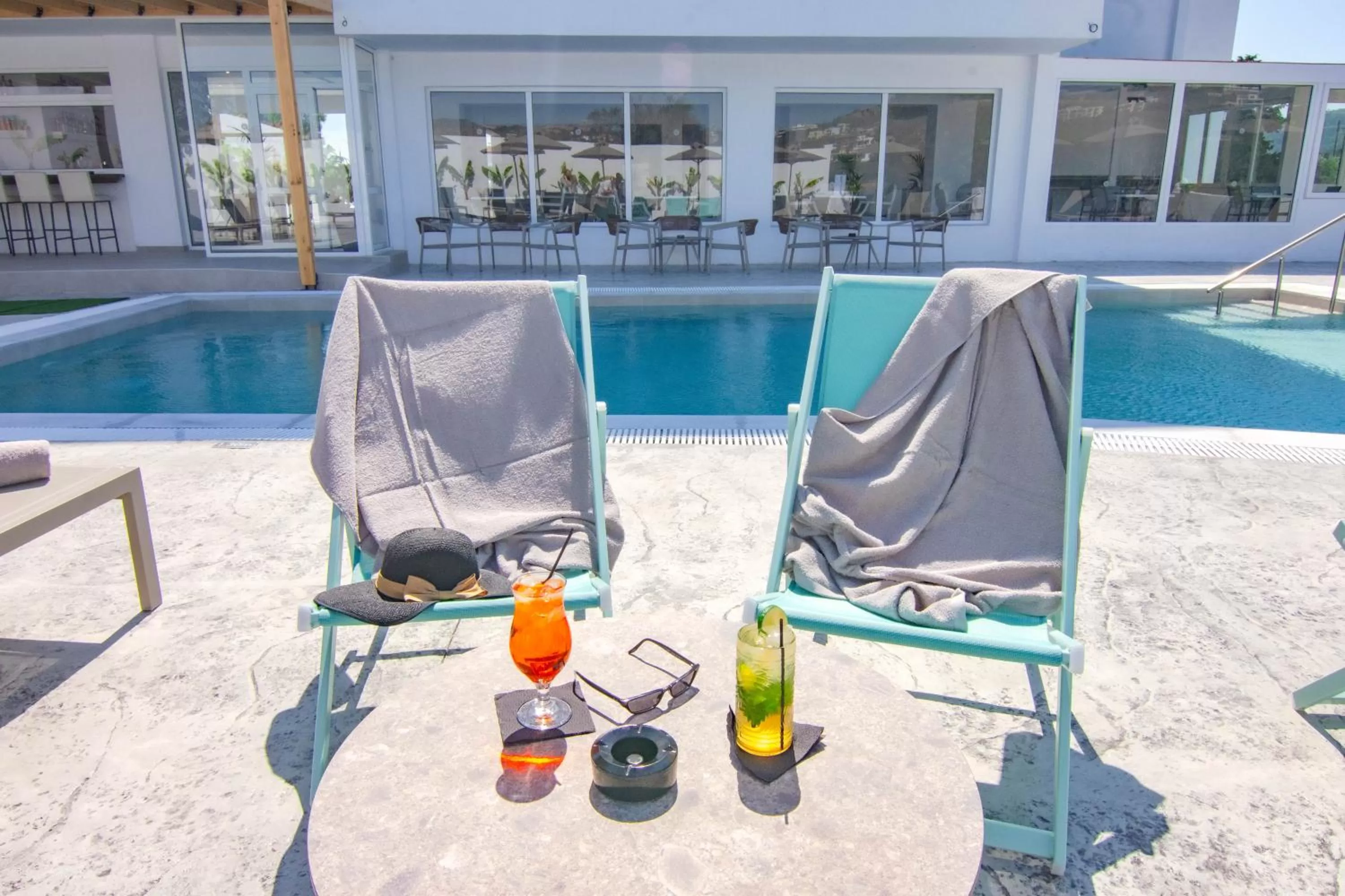 Swimming Pool in FRESH HOTEL FALIRAKI