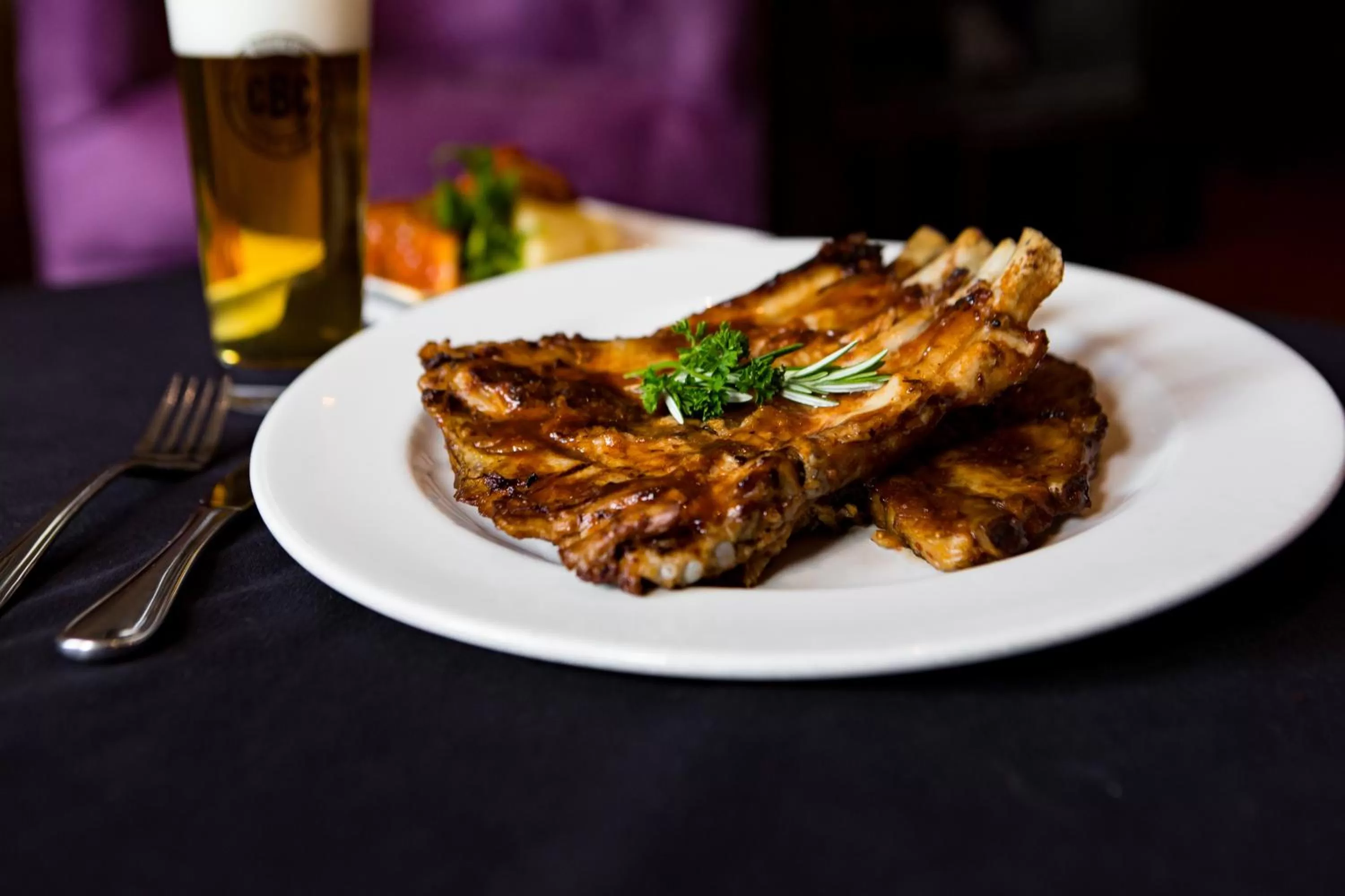 Food close-up in Cape Town Lodge Hotel