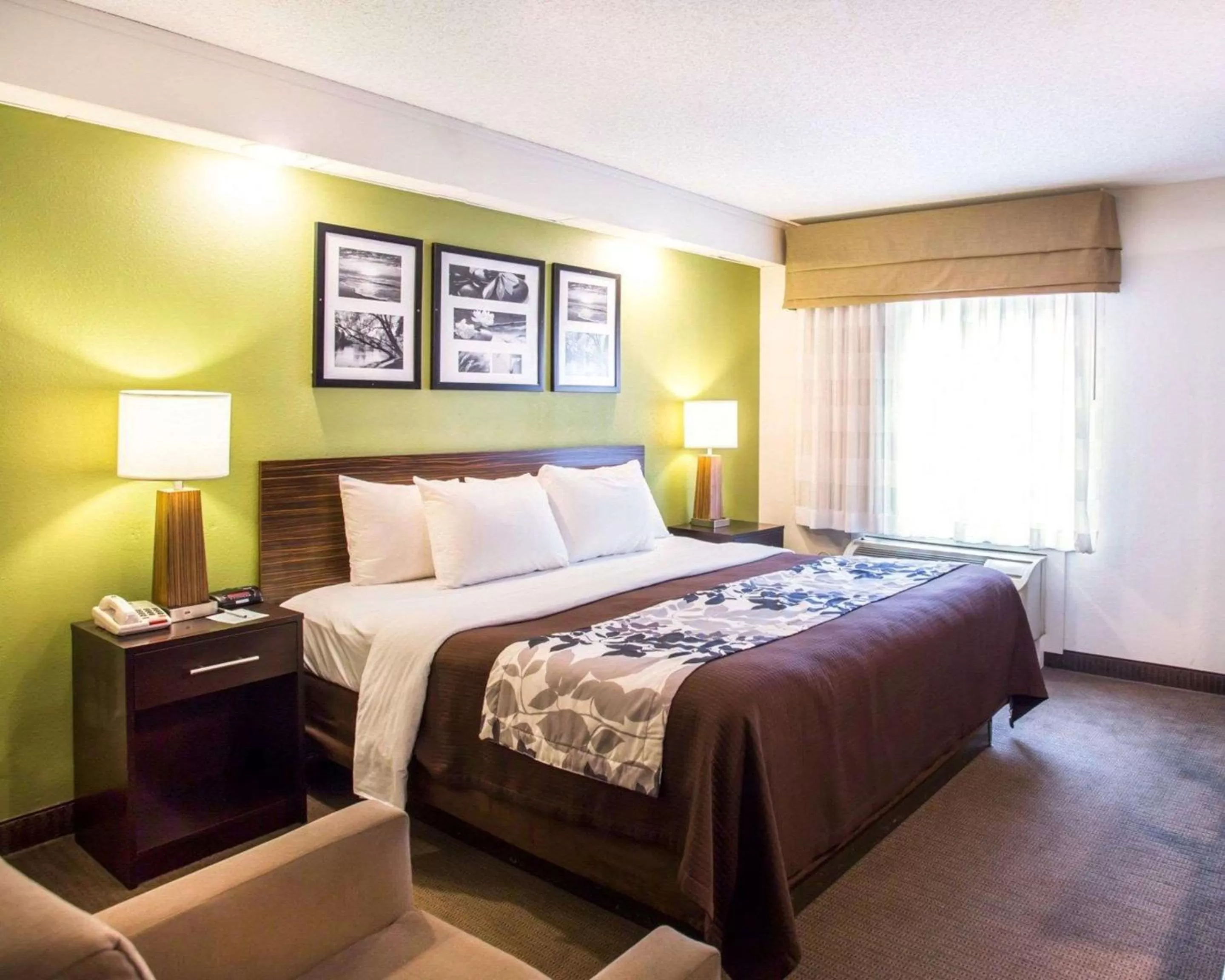 Photo of the whole room in Sleep Inn Nashville North - Downtown Area