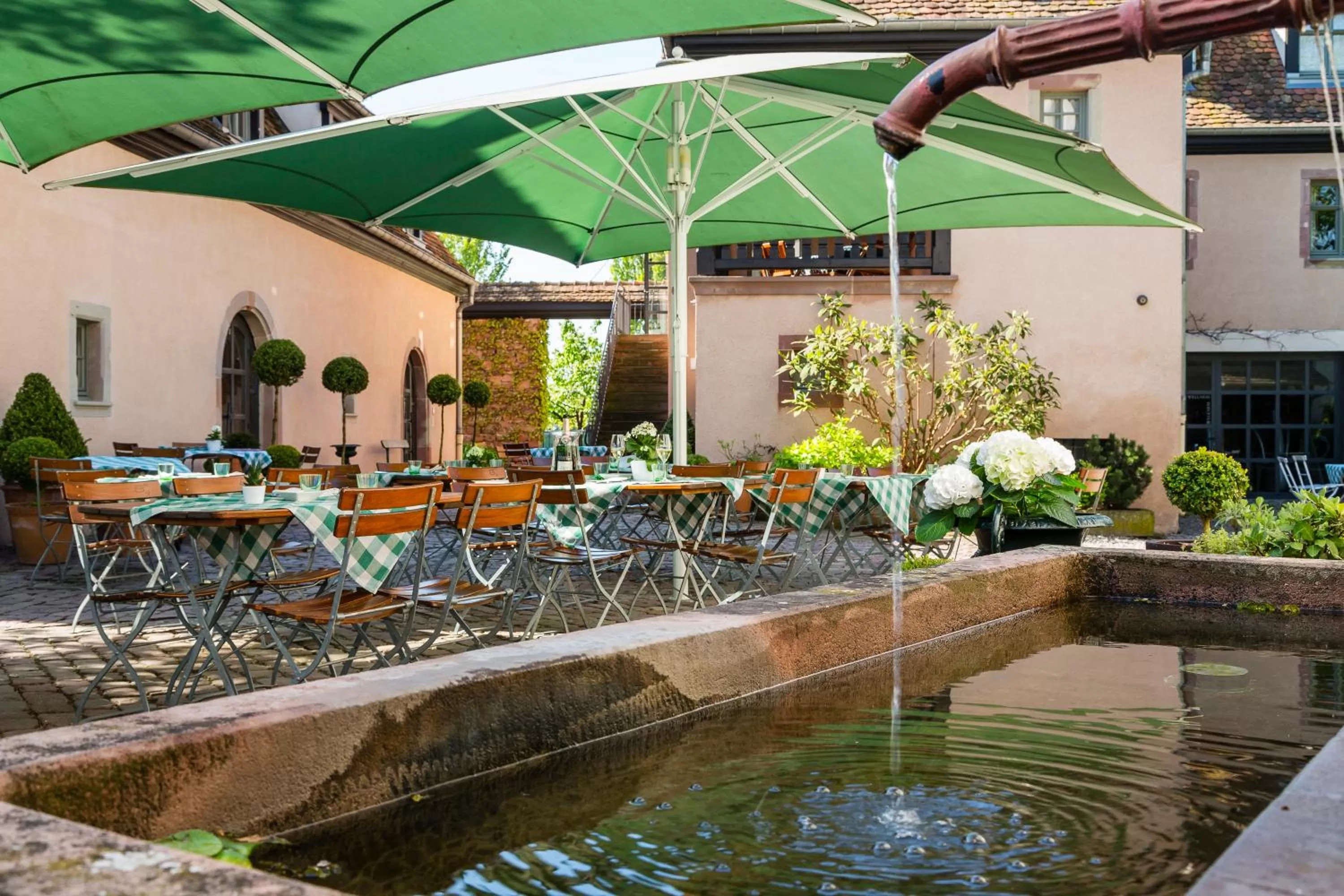 Patio, Patio/Outdoor Area in Hotel Restaurant De l'Illwald