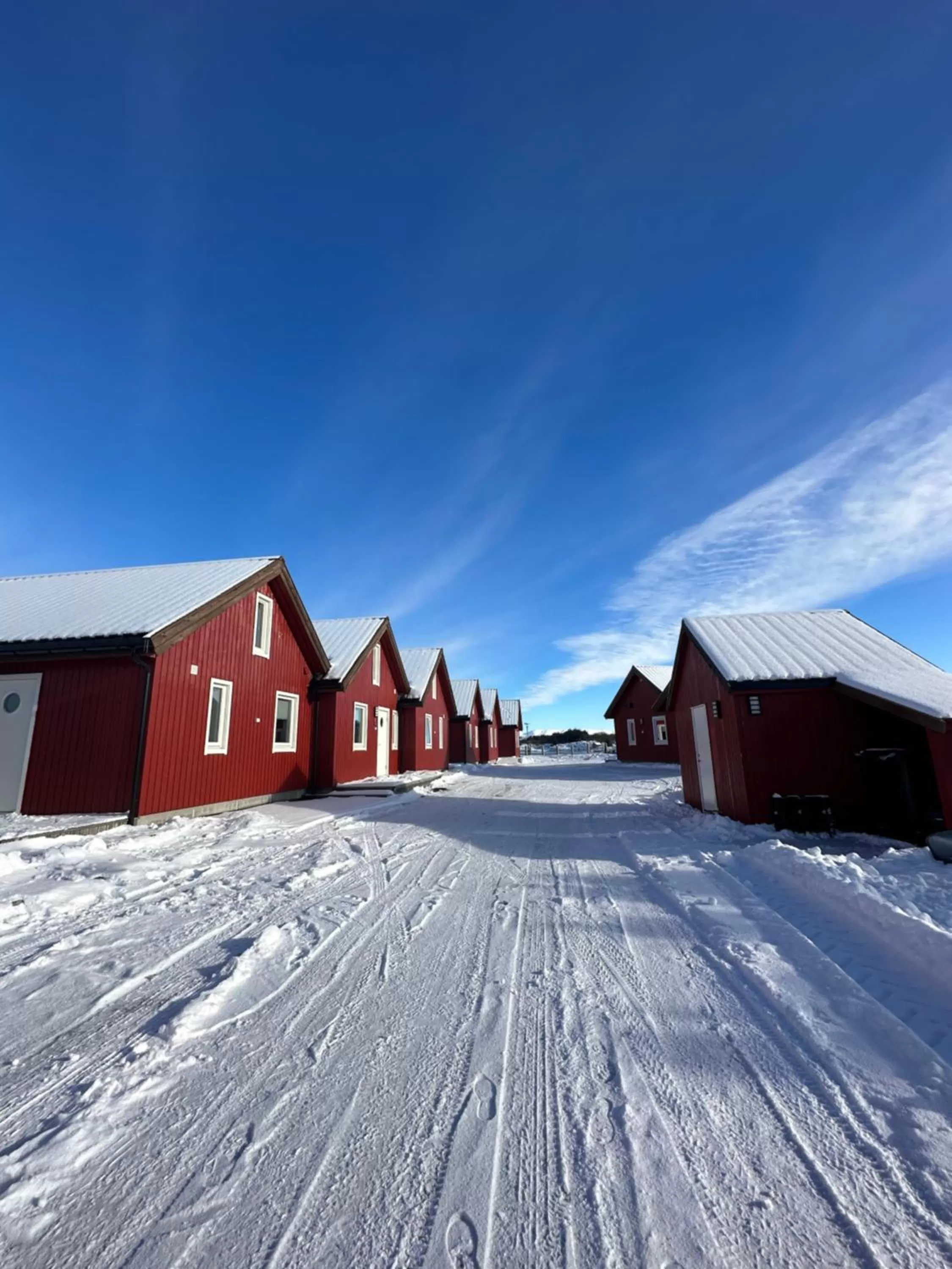 Property building in Norsk Havbrukssenter - Rorbuer