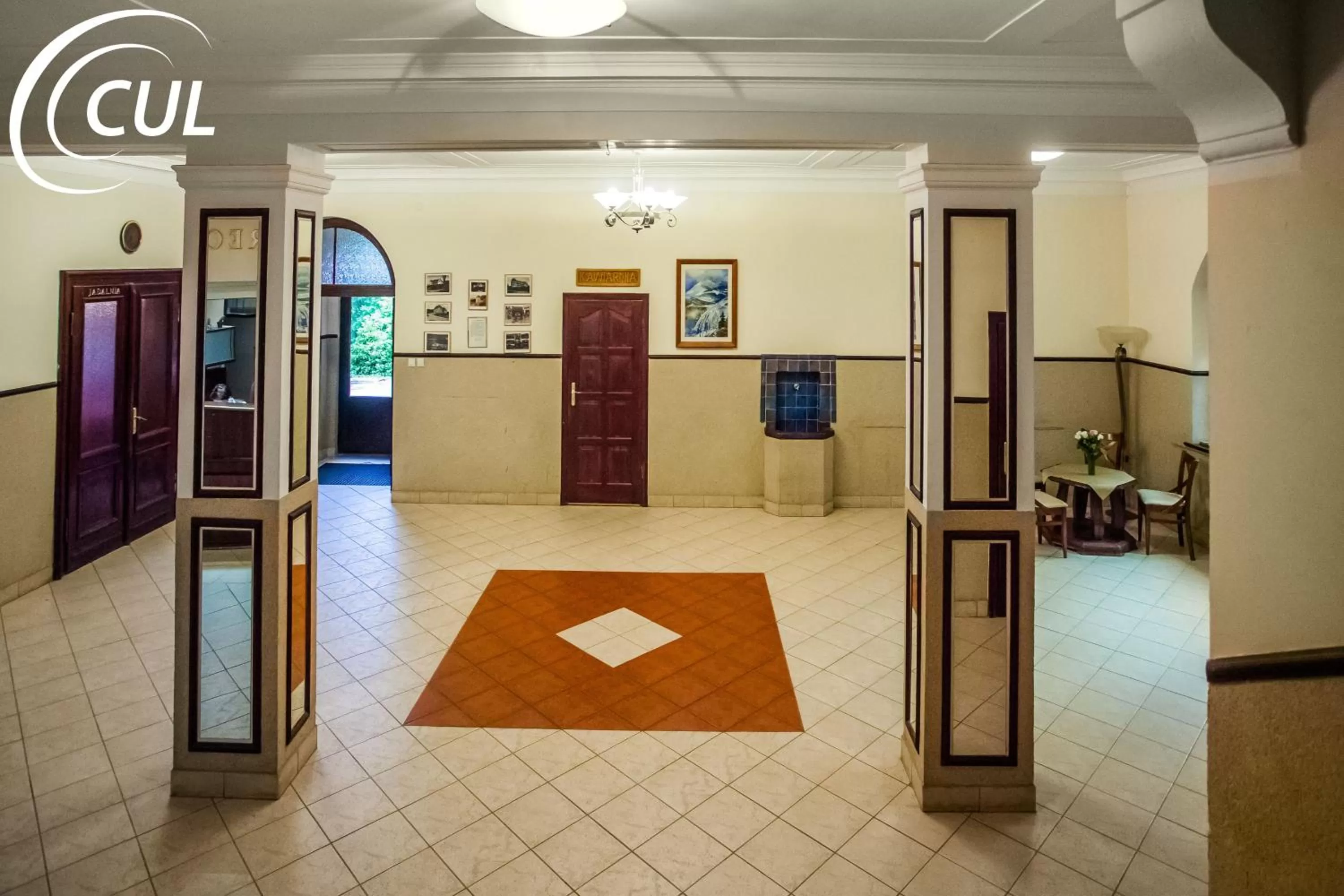 Lobby or reception in Ośrodek Wypoczynkowy Rzemieślnik