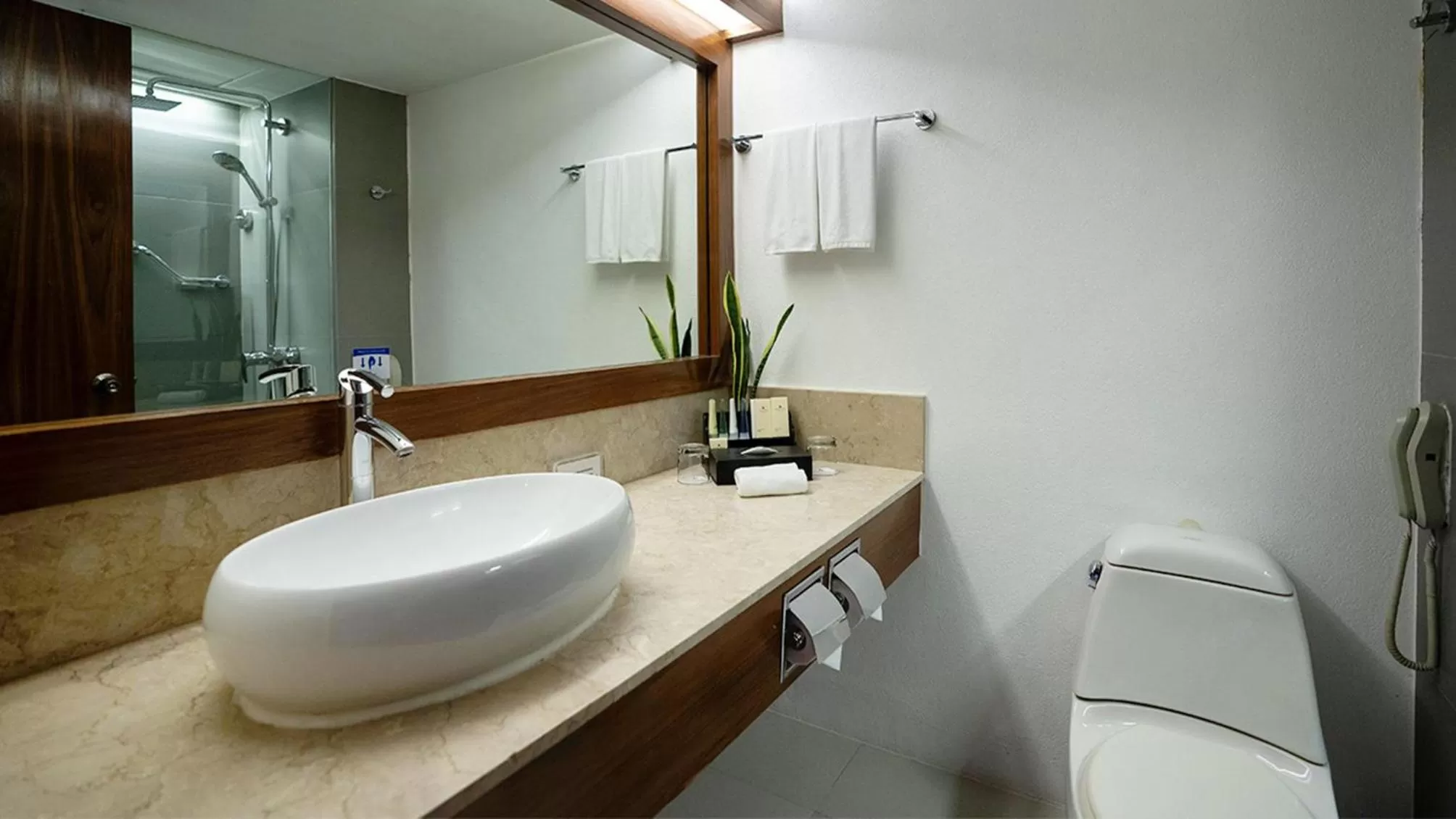 Bathroom in Marco Polo Plaza Cebu