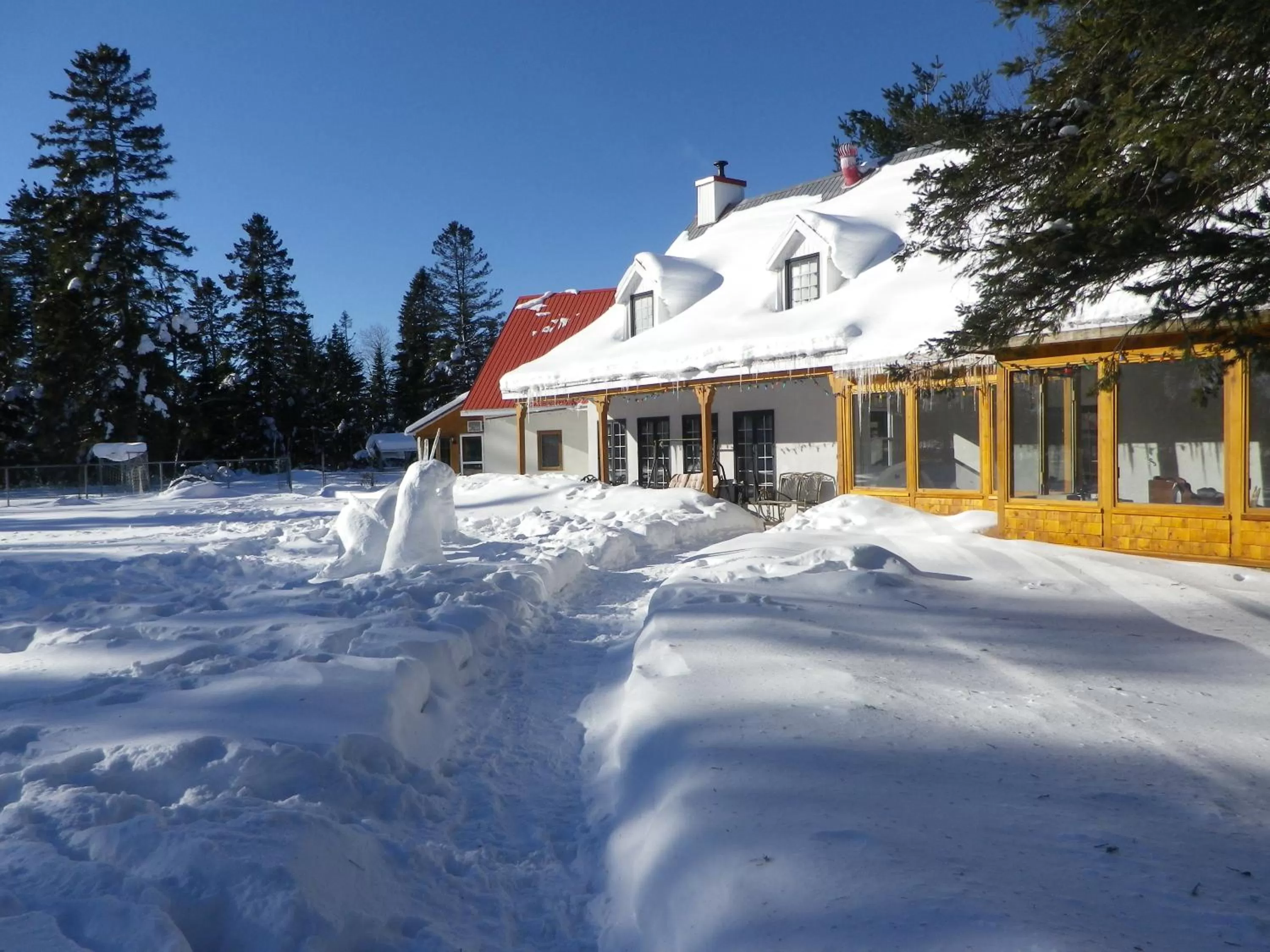 Property building in Auberge La Seigneurie Valcartier
