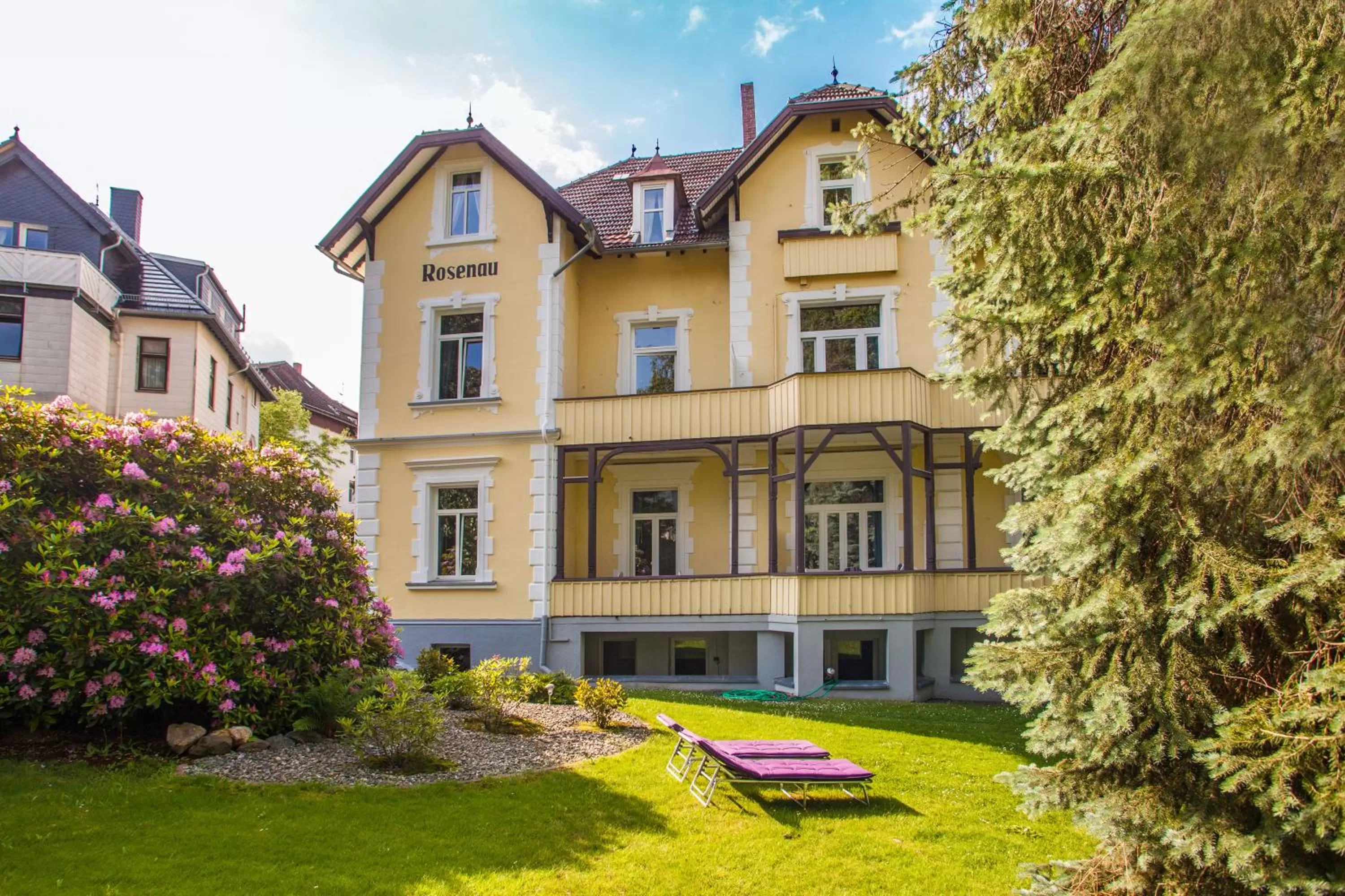 Property building in Hotel Rosenau