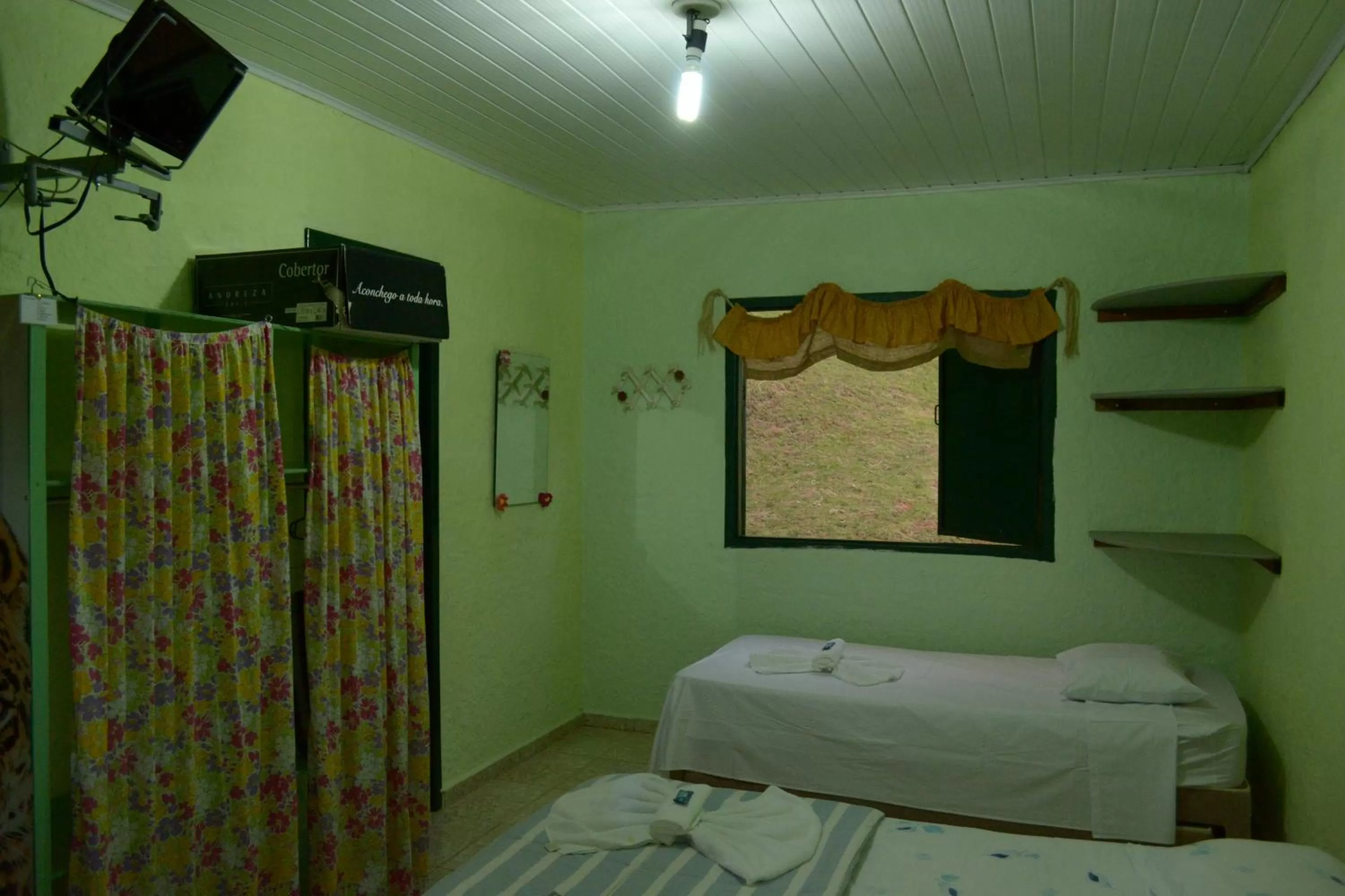 Bed in Pousada Spa Saúde Melhor