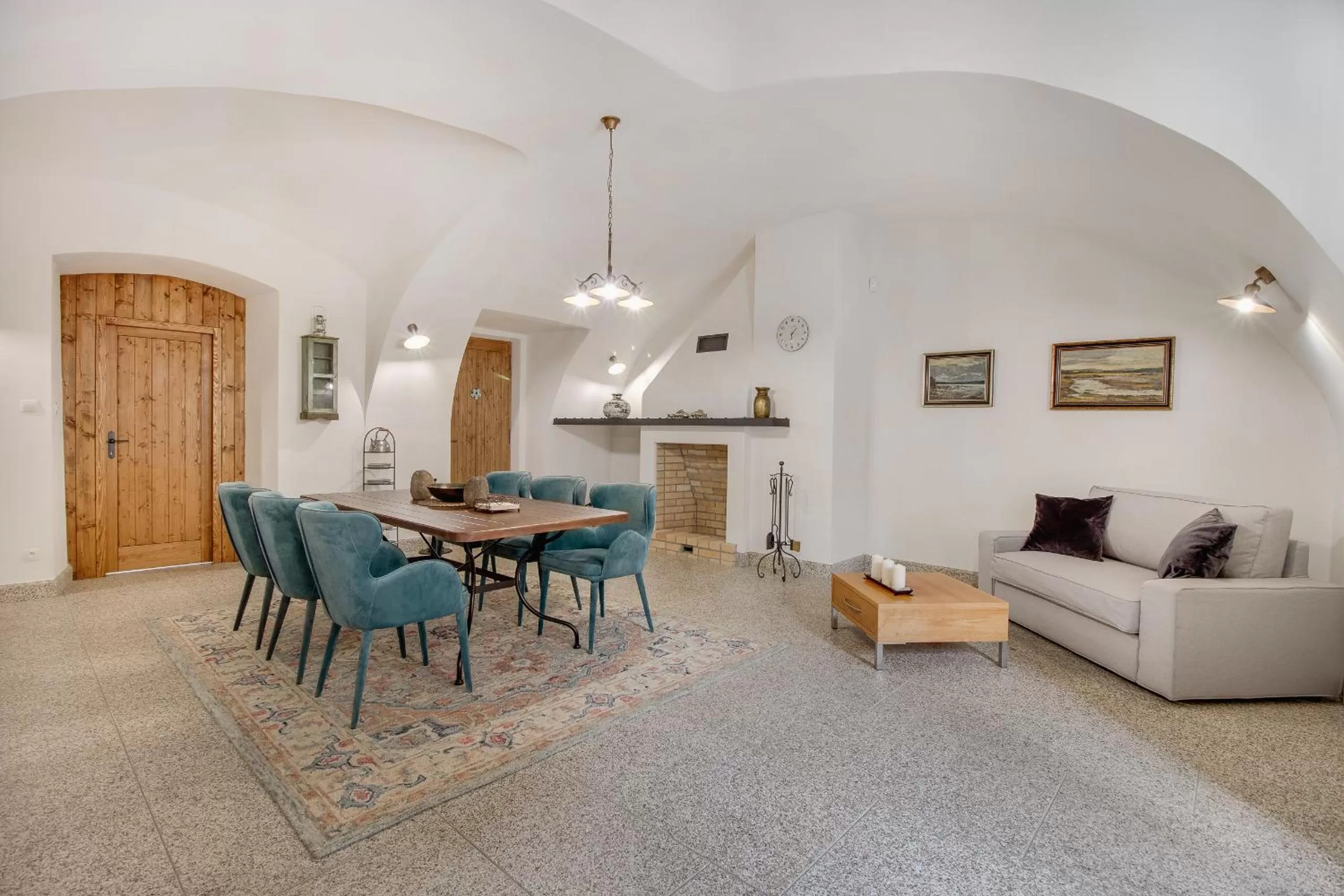 Living room in Apartmány Šupina