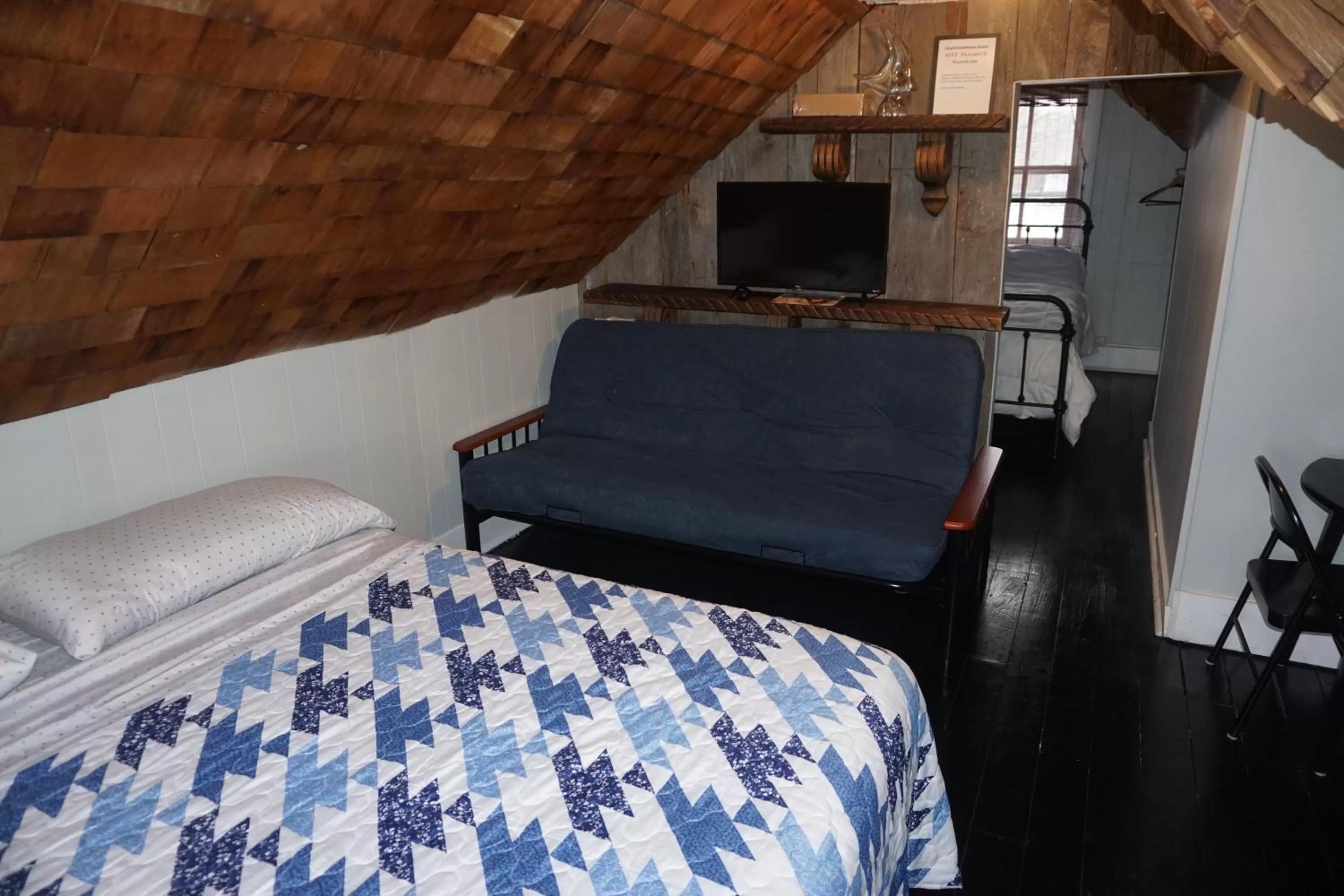 Bed in Charlevoix House