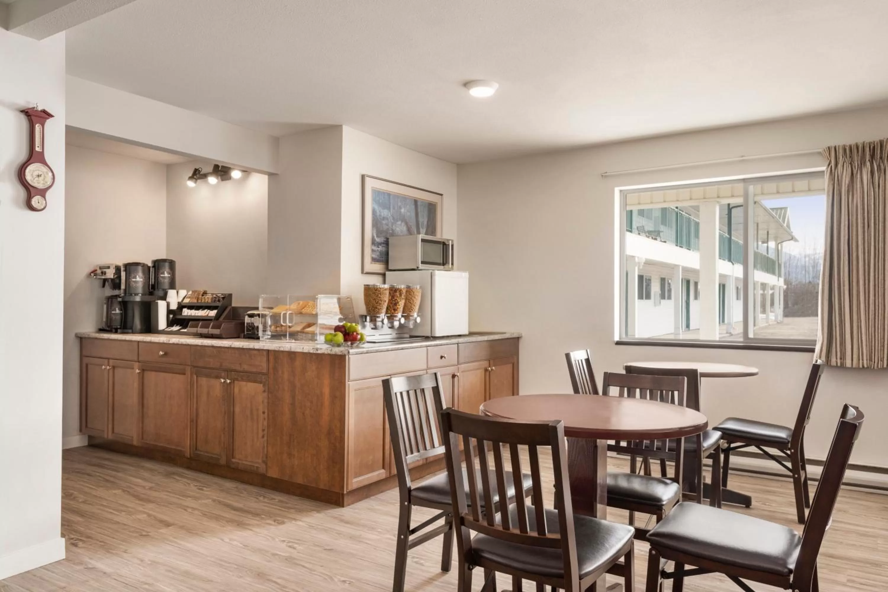 Continental breakfast in Travelodge by Wyndham McBride