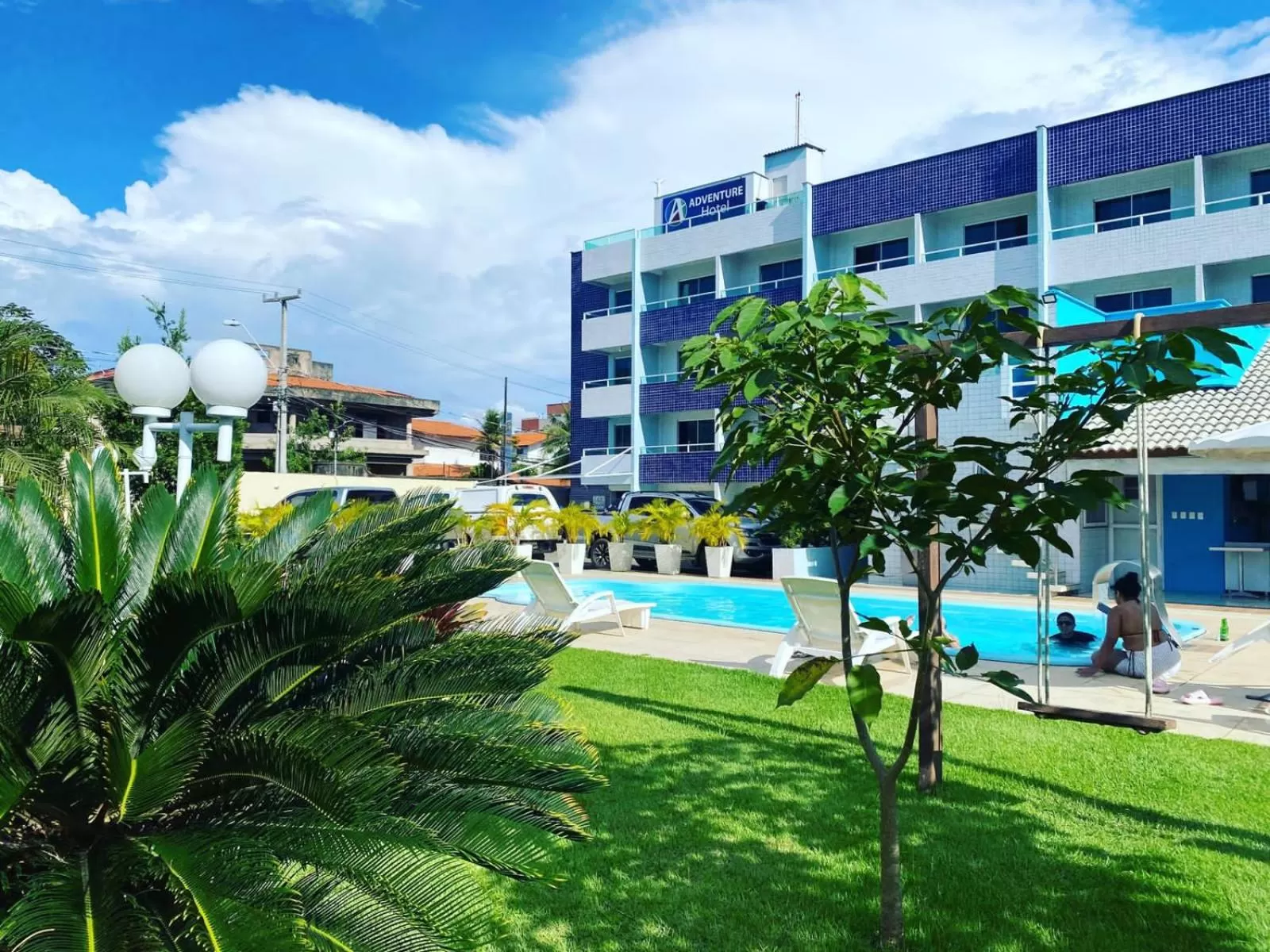 Swimming pool in Hotel Adventure São Luís