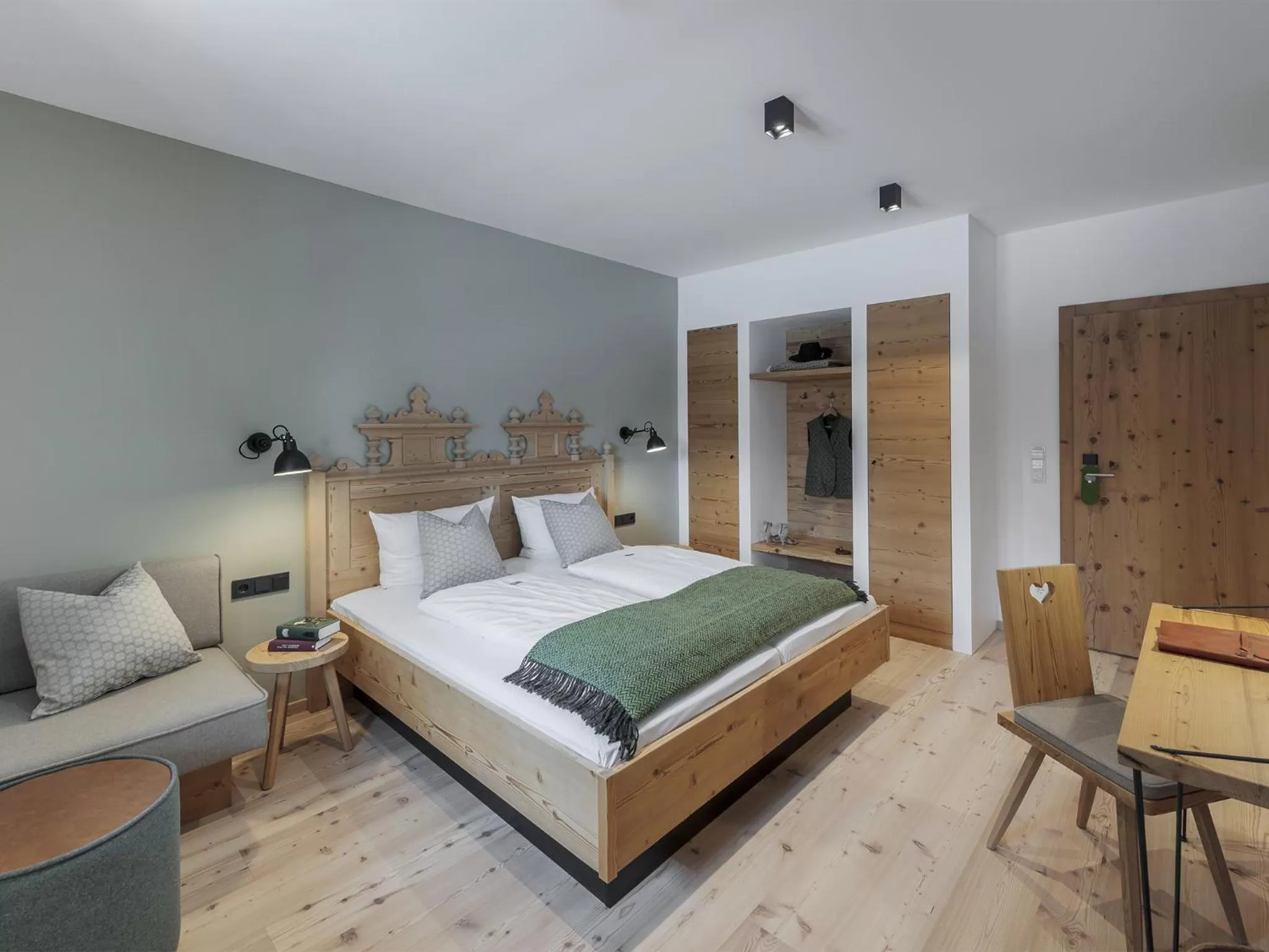 Bedroom, Bed in Forstnerwirt hotel | stubn | biergarten