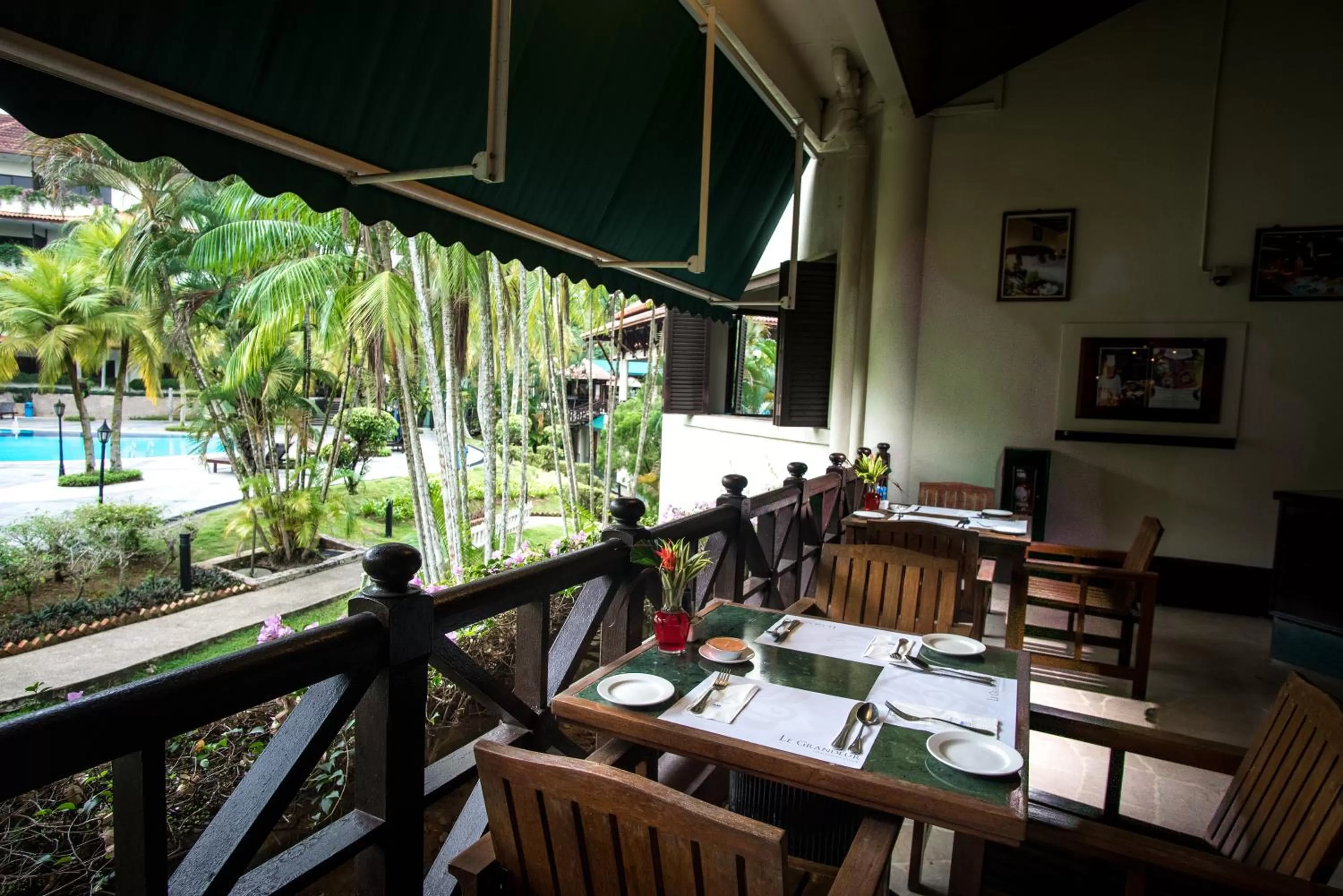 Continental breakfast in Le Grandeur Palm Resort Johor