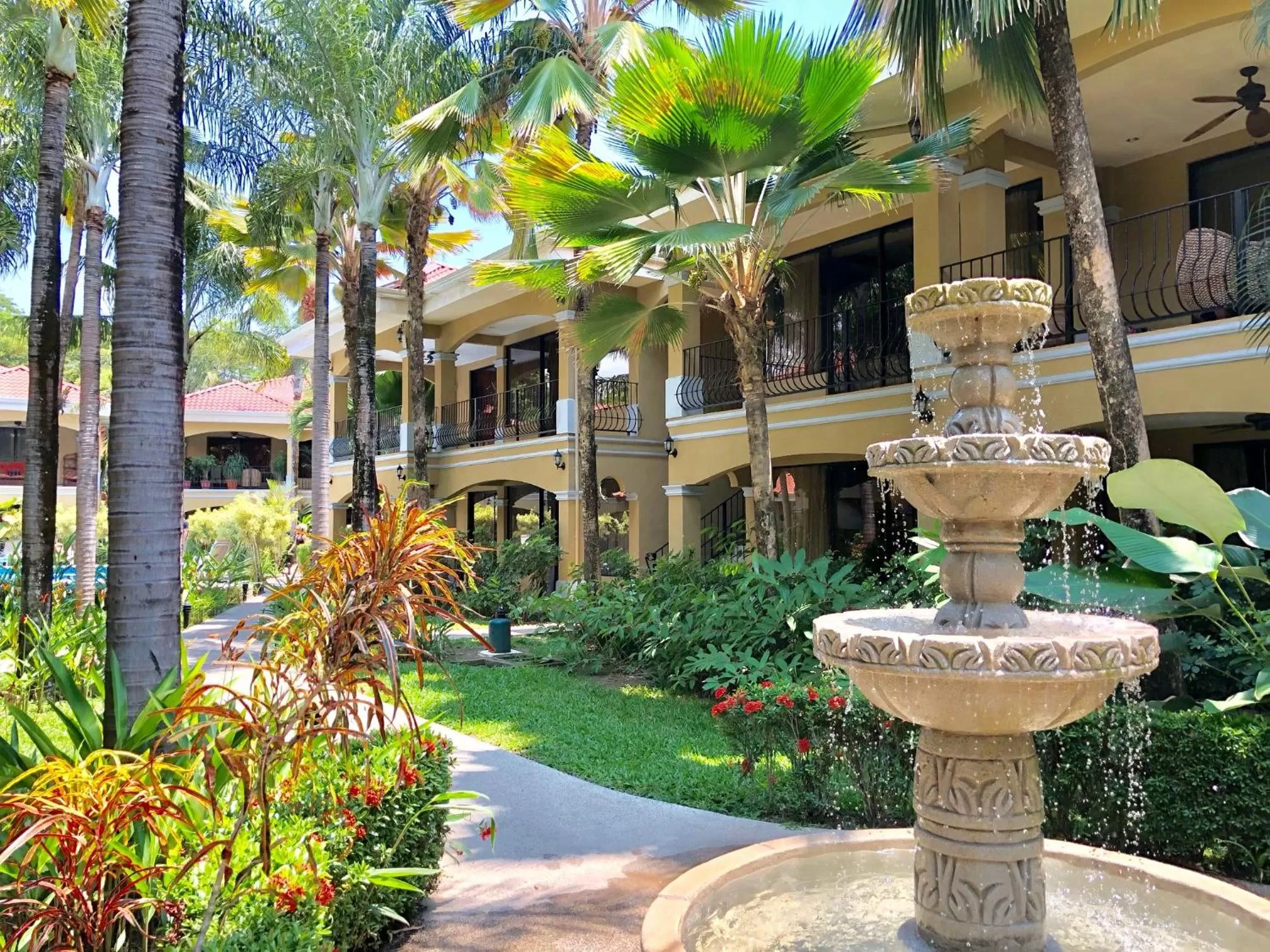 Garden in Monte Carlo Luxury Condominiums