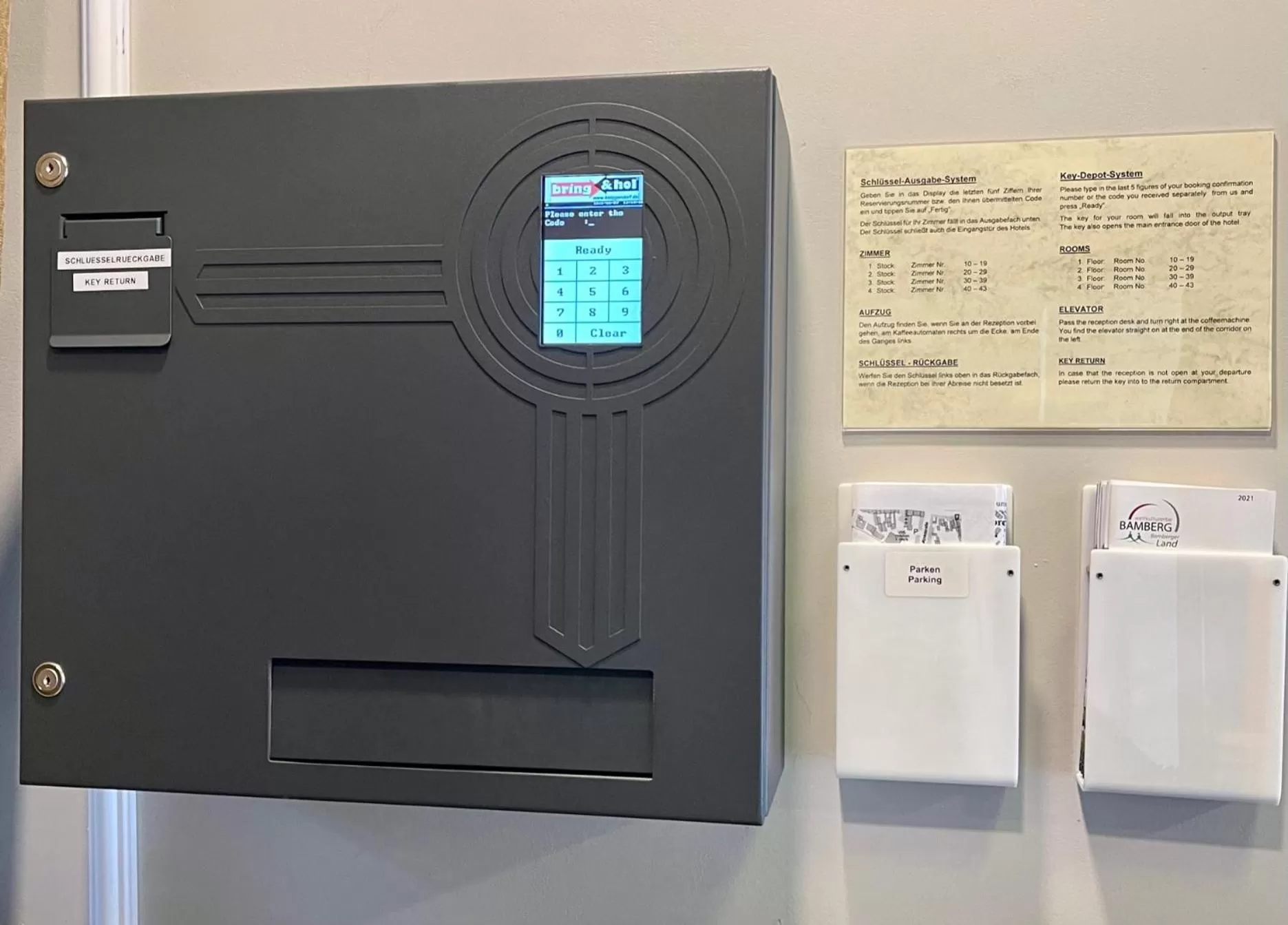 Facade/entrance in Hotel Central