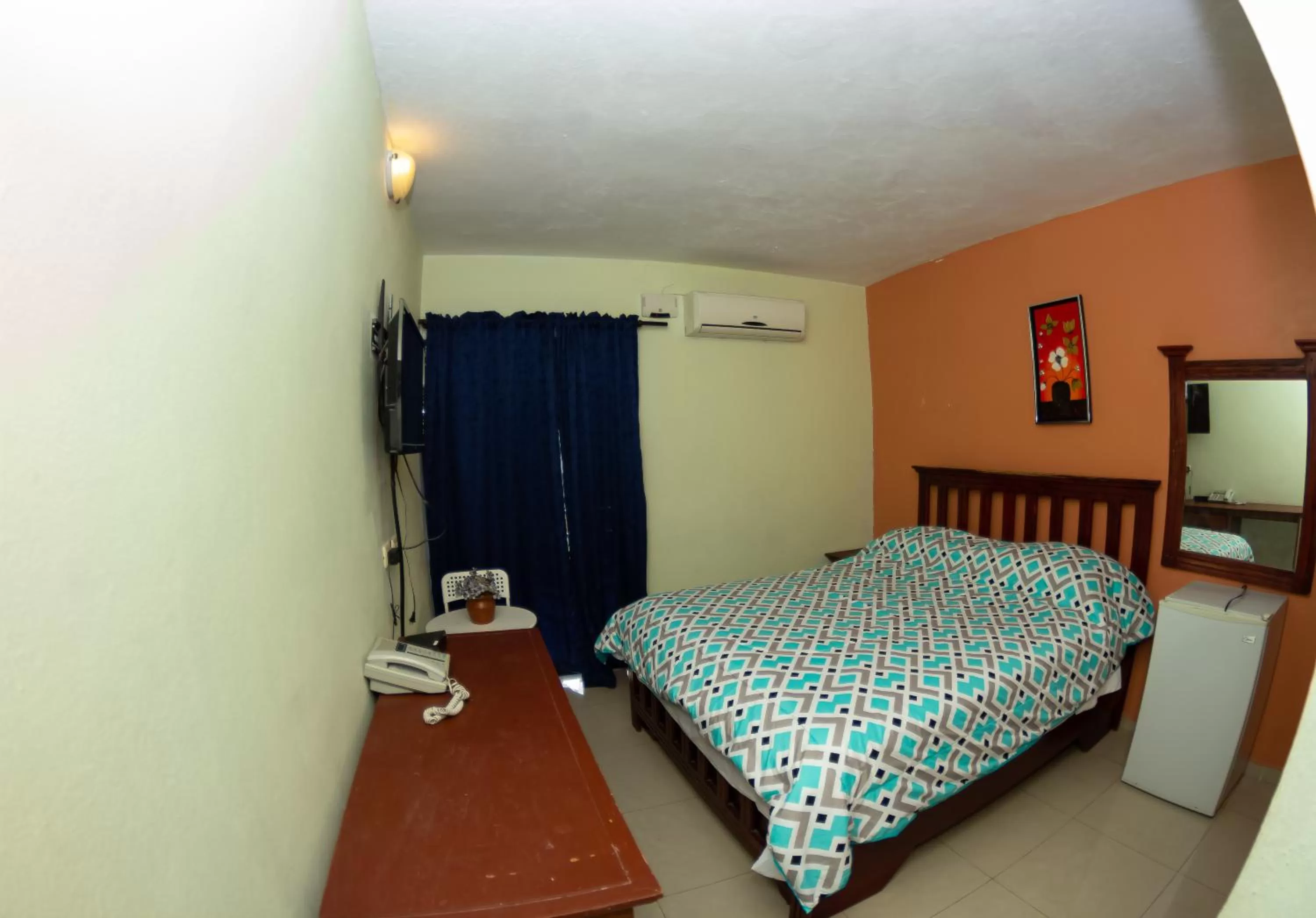 Bed in Hotel Renacer