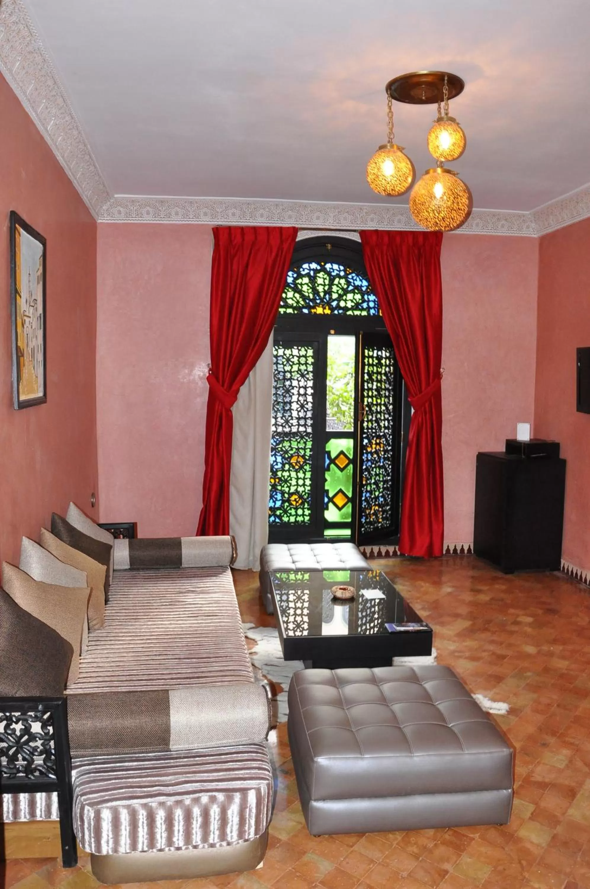 Seating area in Palais Ommeyad Suites & Spa