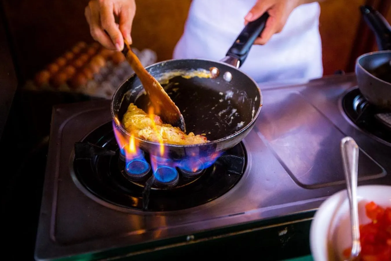 American breakfast in Kata Poolside Resort SHA Extra Plus