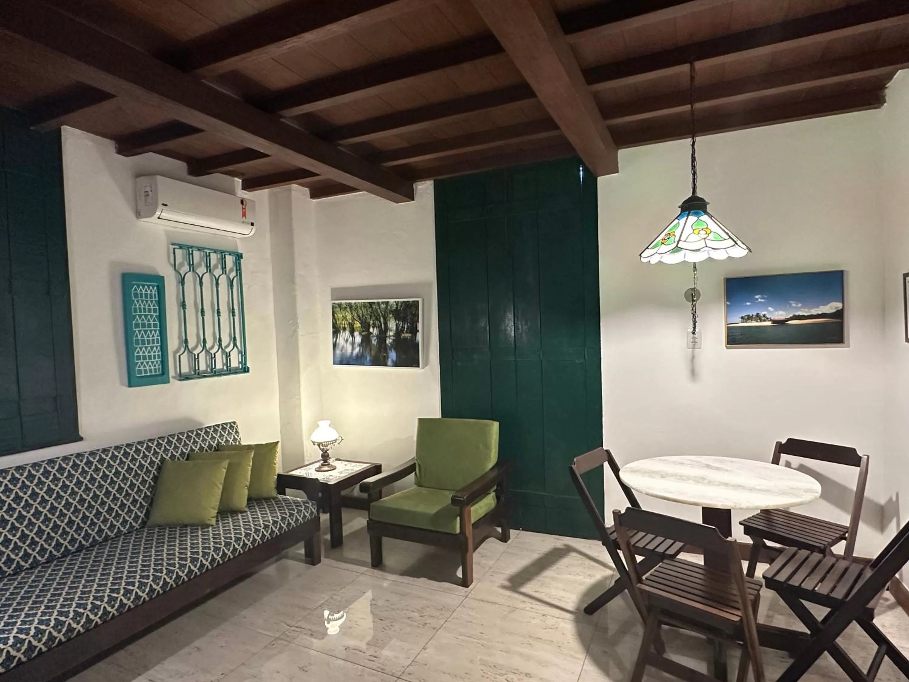 Living room in Hotel Catharina Paraguaçu