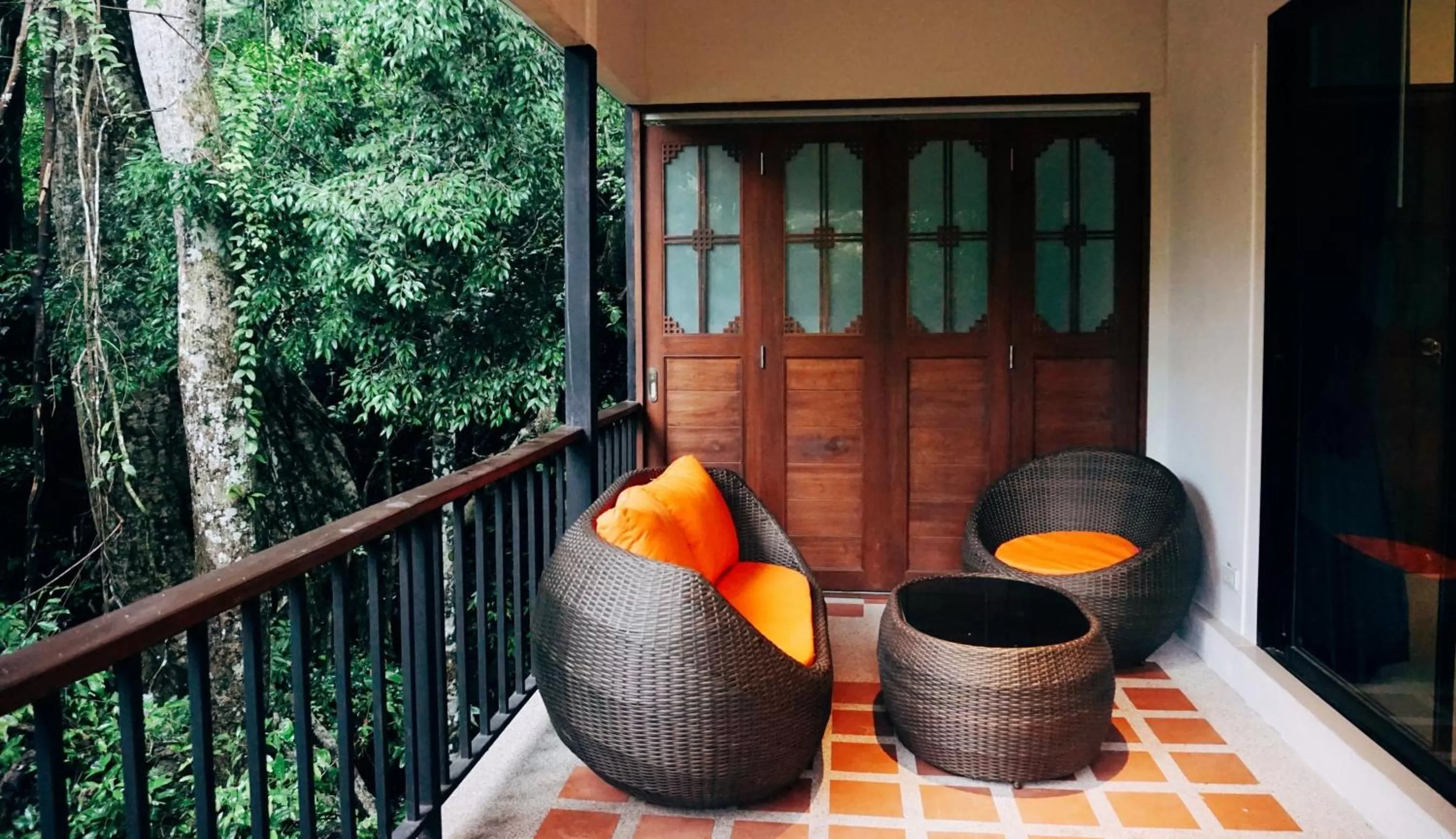 Living room in Rock and Tree House Resort