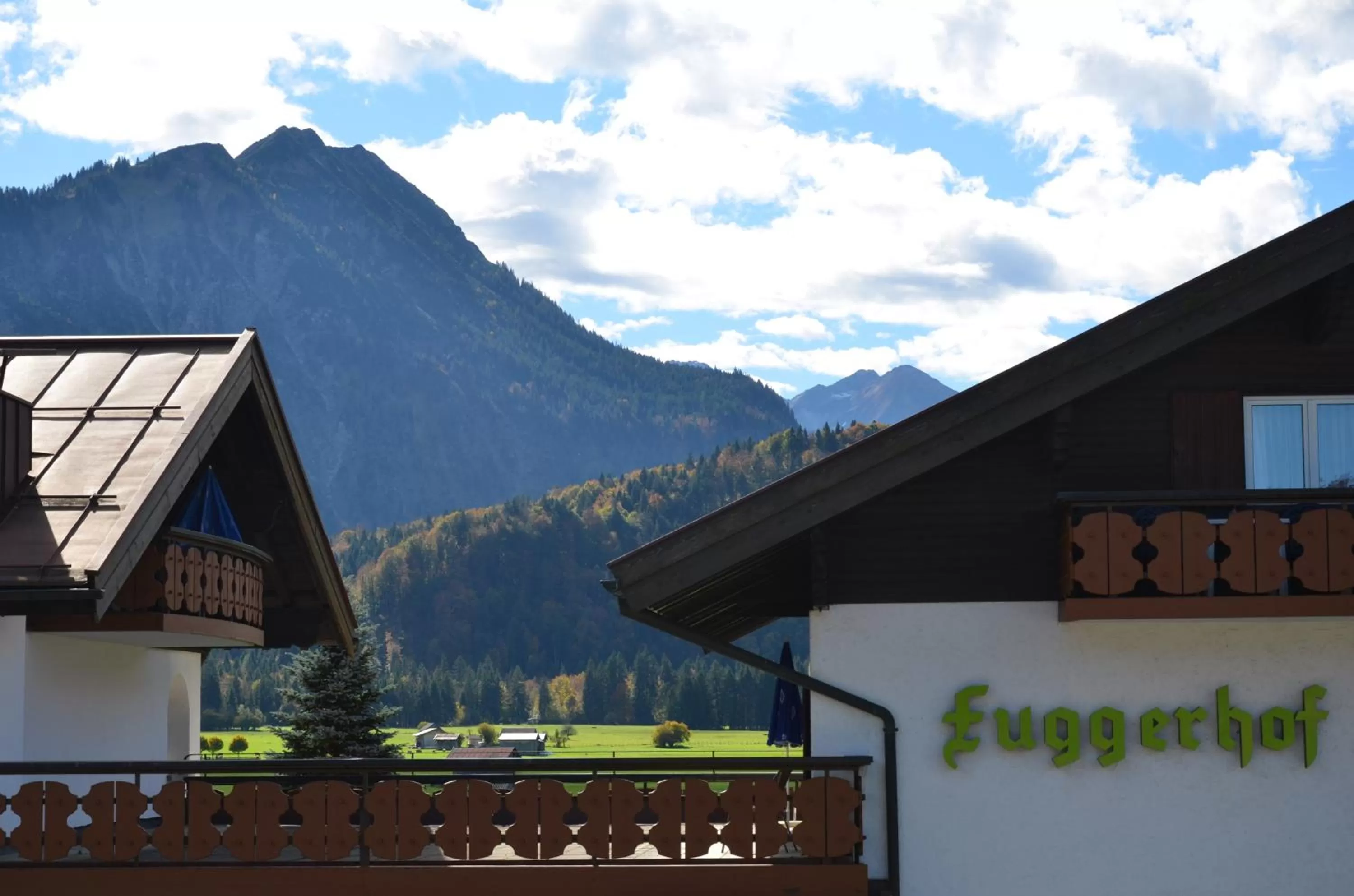 View (from property/room), Mountain View in Hotel Cafe Fuggerhof