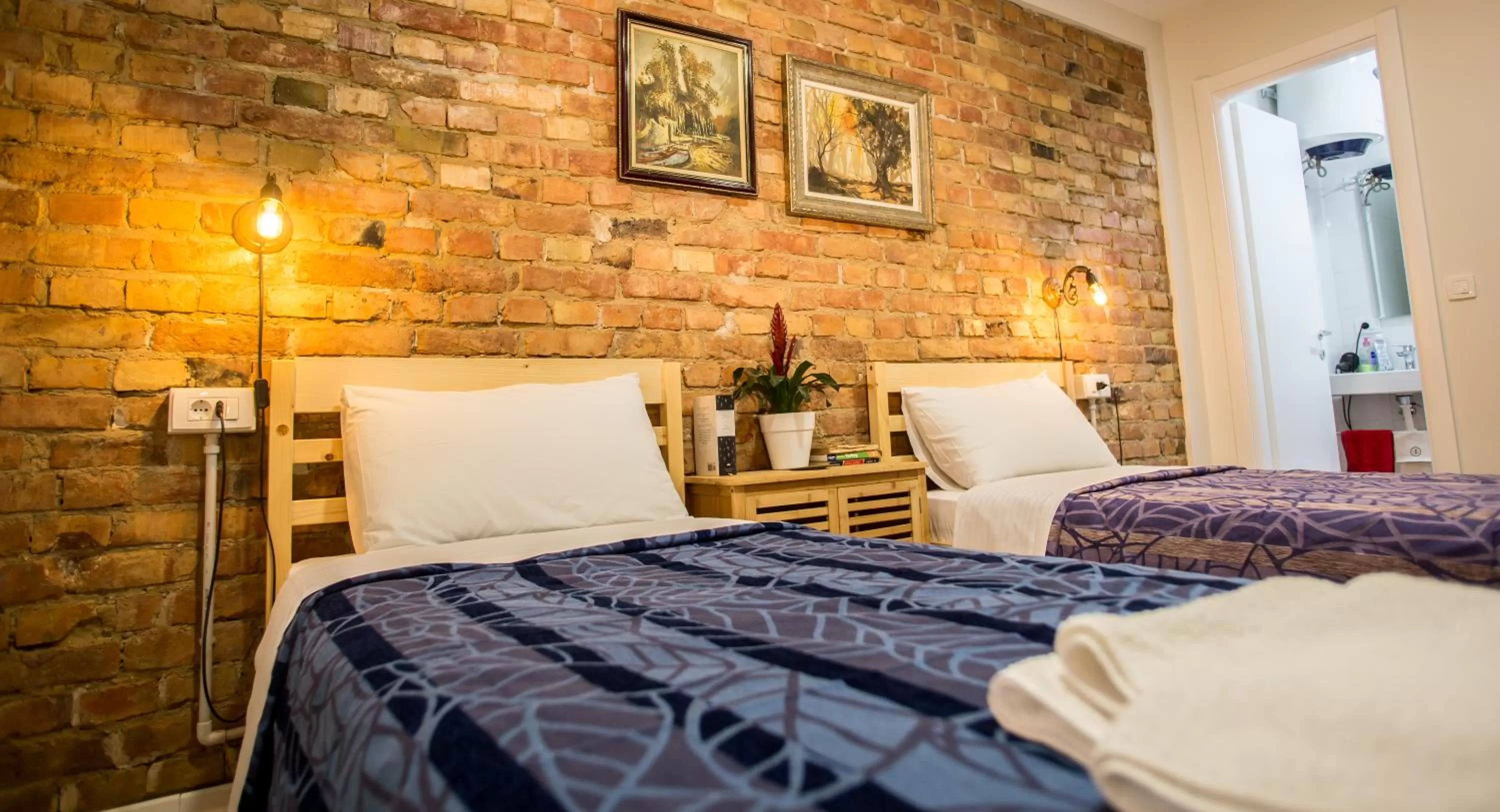 Bed in B&B Artistic Tirana