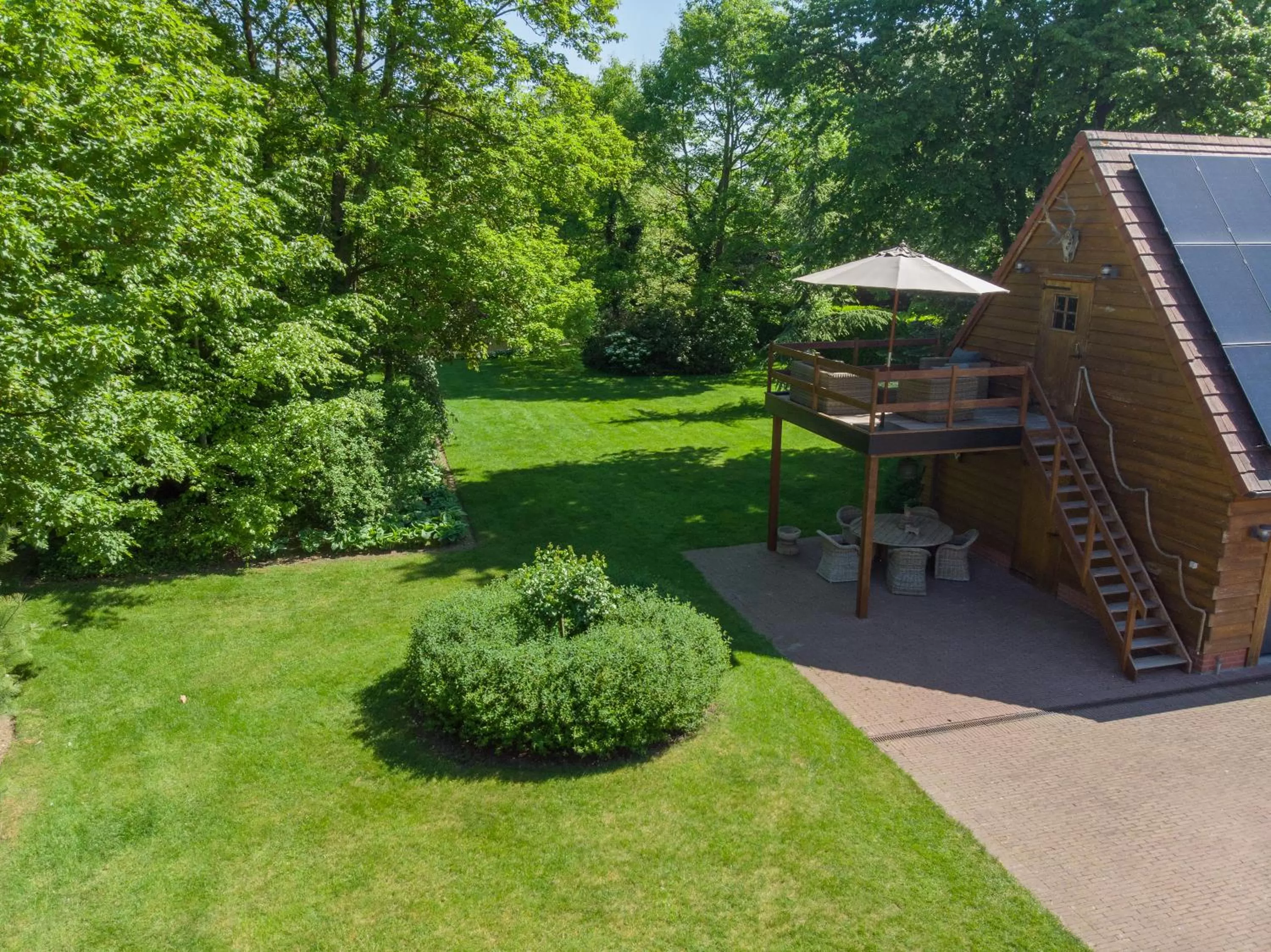 View (from property/room) in Villa Magdalena Eeklo