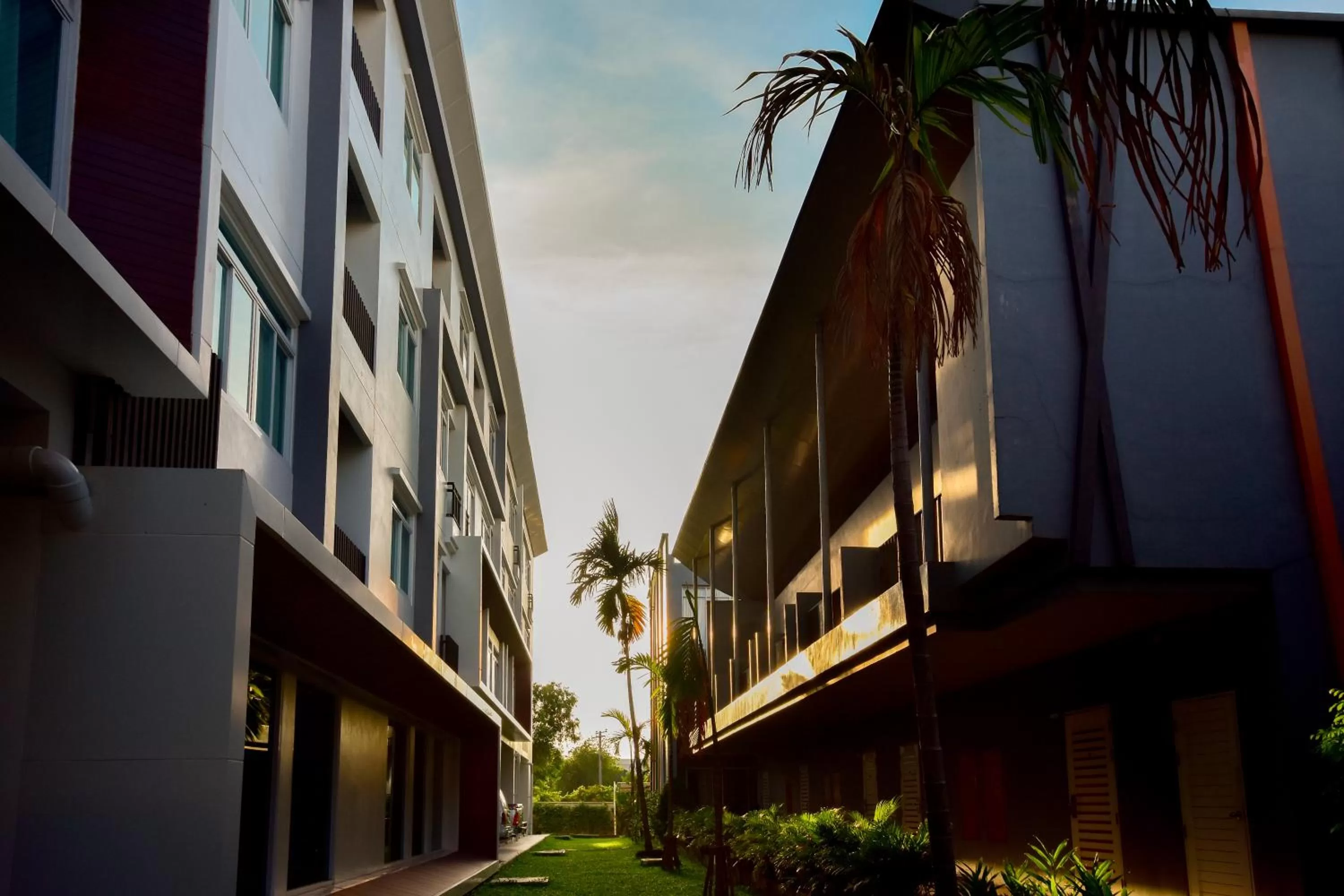 Sunset in Paeva Luxury Serviced Residence SHA