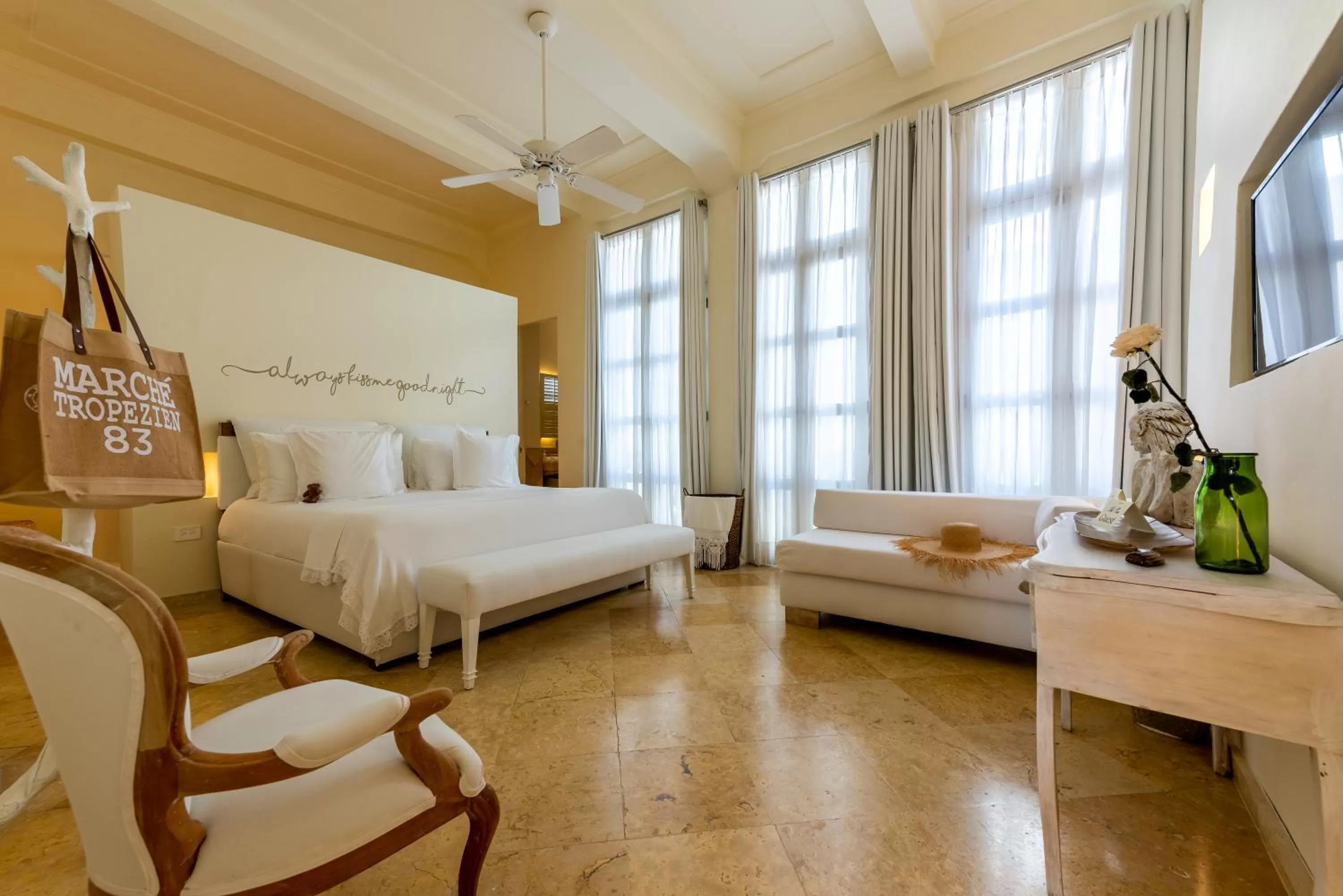 Photo of the whole room, Bed in Casa Diluca Cartagena Hotel Boutique