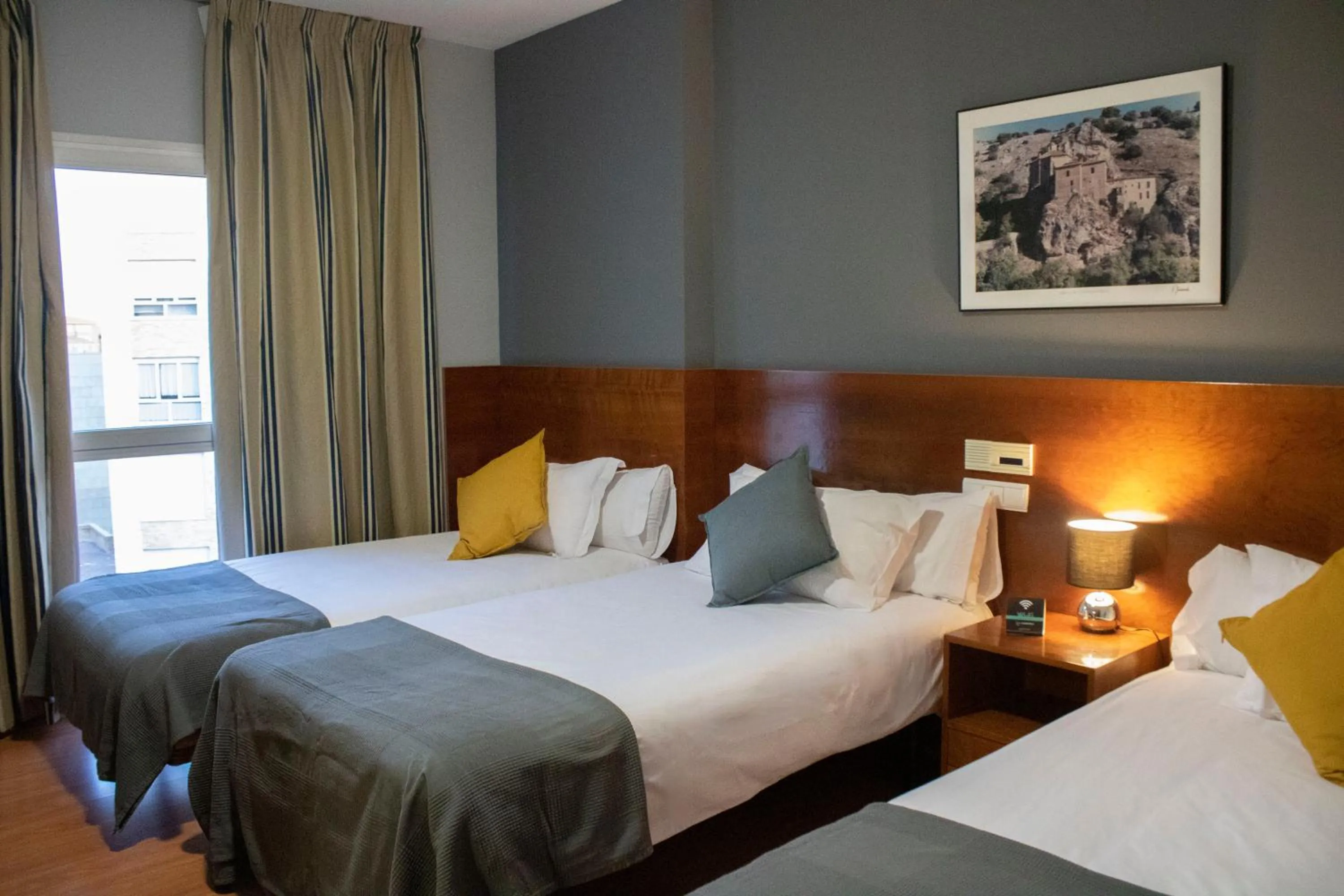 Bedroom, Bed in Hotel Alda Ciudad de Soria