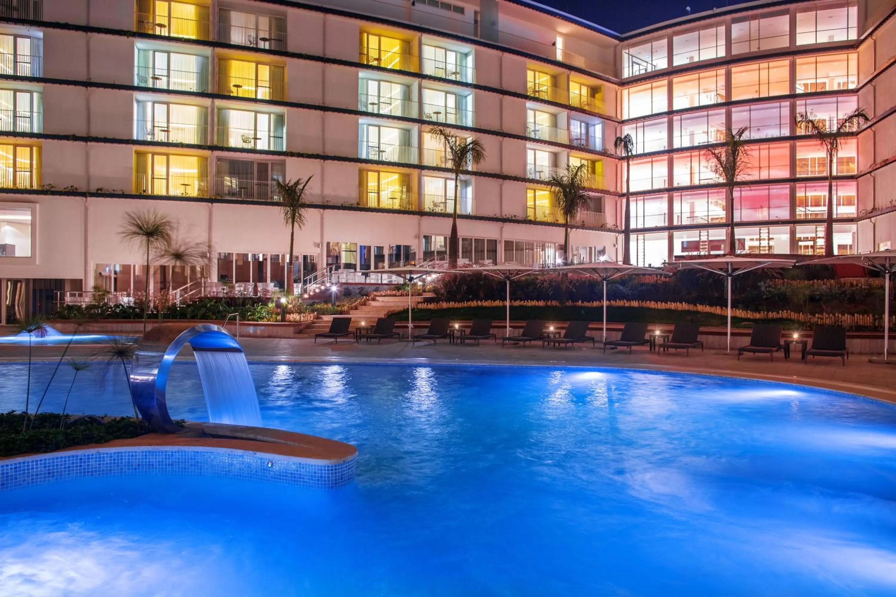 Swimming pool in Radisson Blu Hotel & Convention Centre Kigali