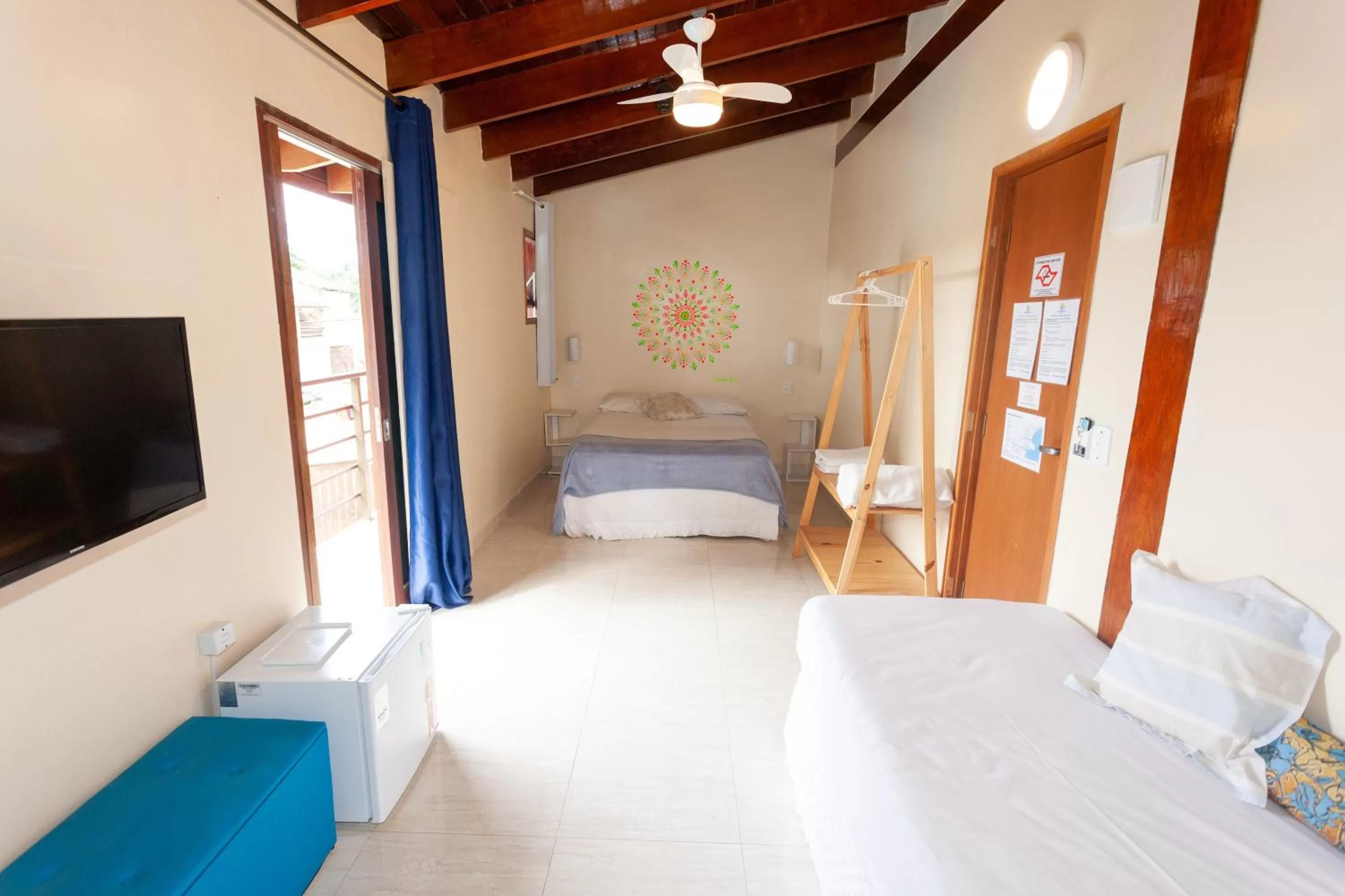 Bedroom, Bed in Ubatuba Ecologic Pousada