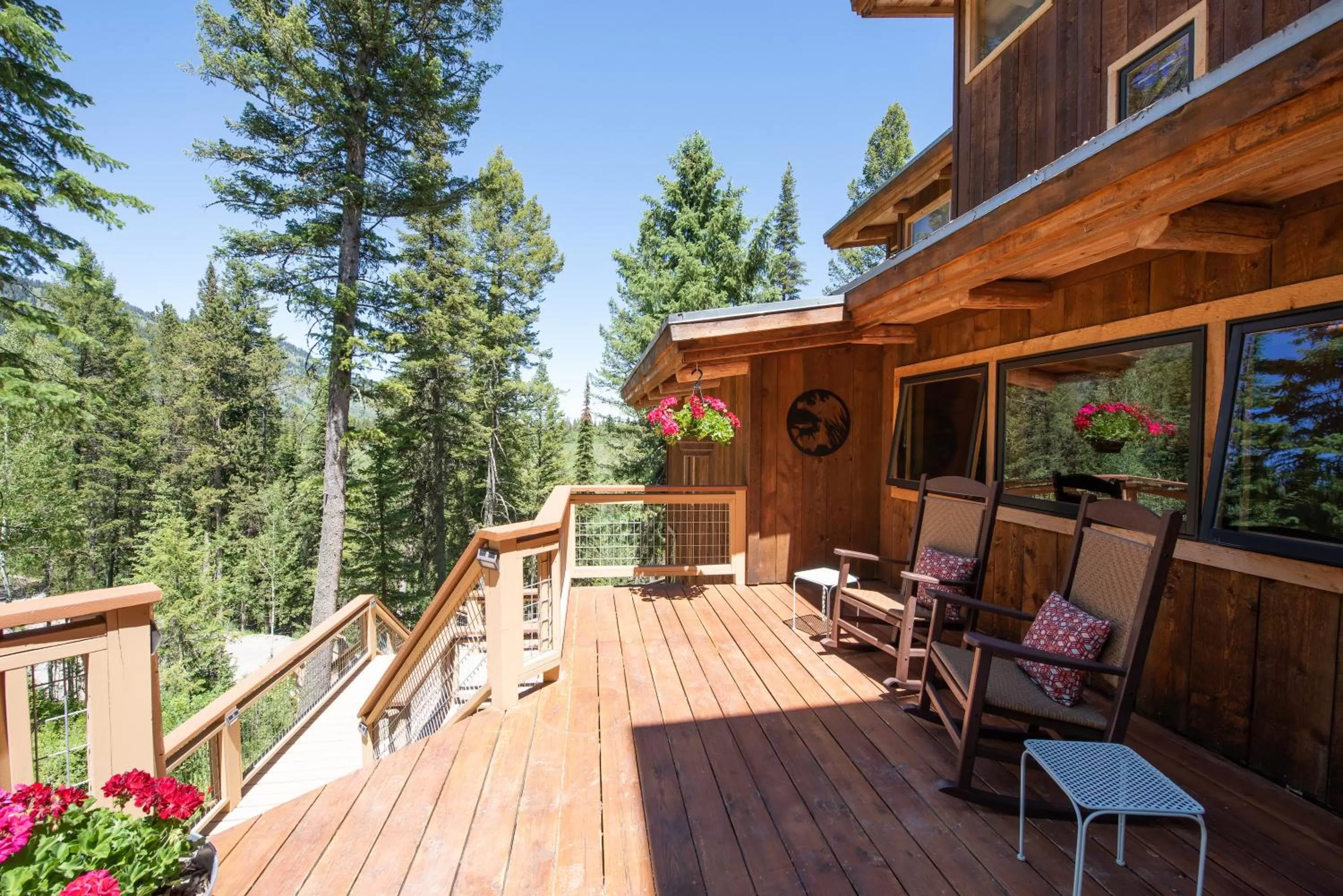 Patio in Jackson Hole Hideout