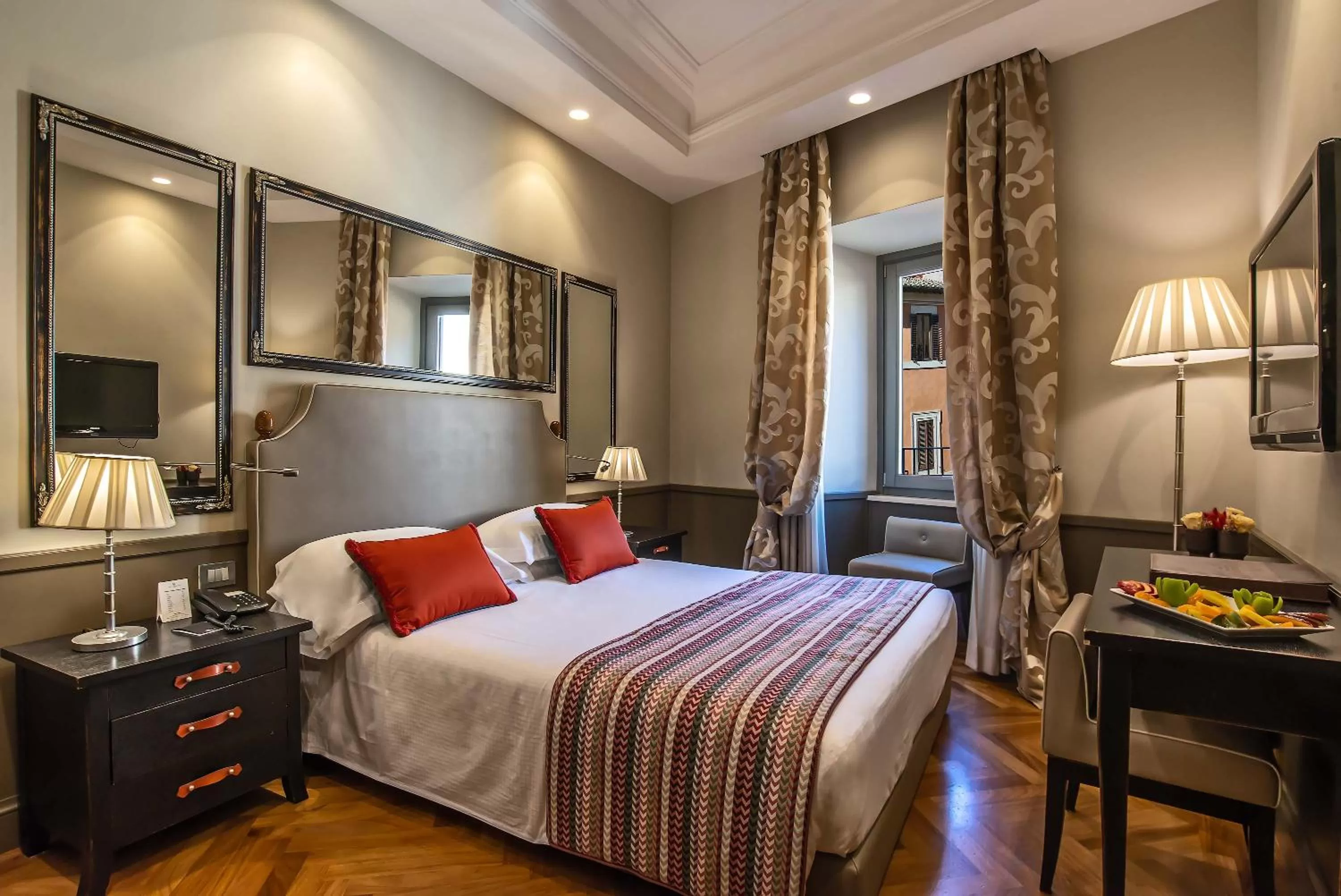 Bedroom, Bed in Hotel Lunetta