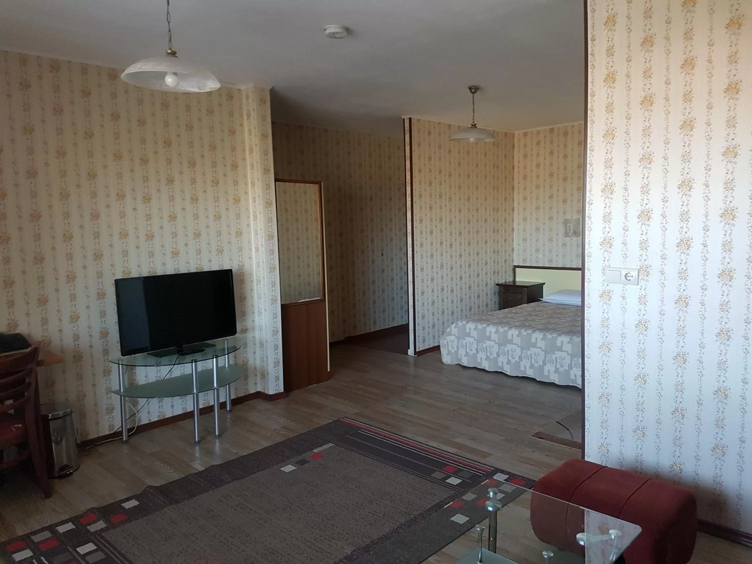 Bed in Hotel Diavolo