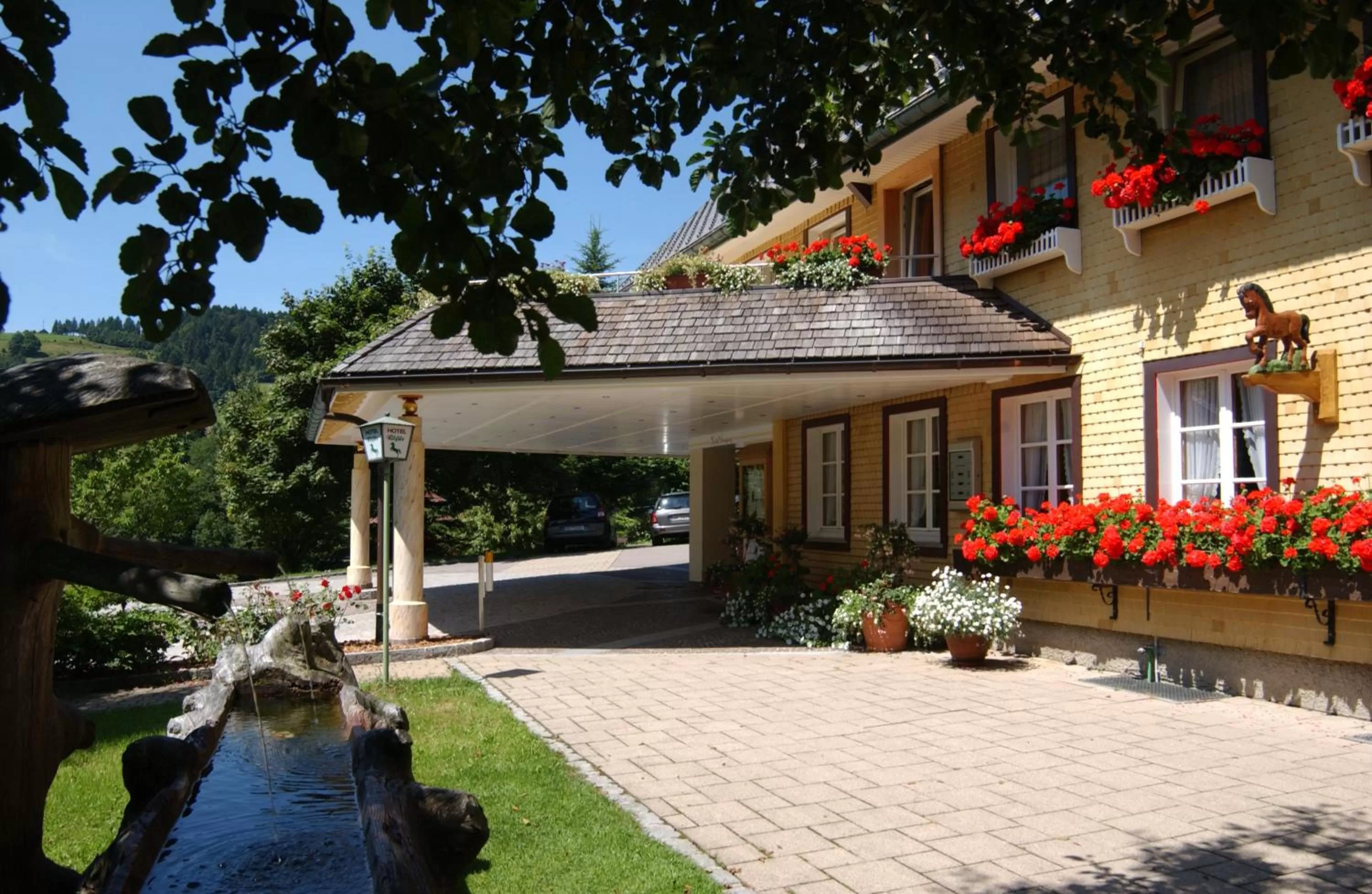Property building in Hotel Schwarzwald-Gasthof Rößle