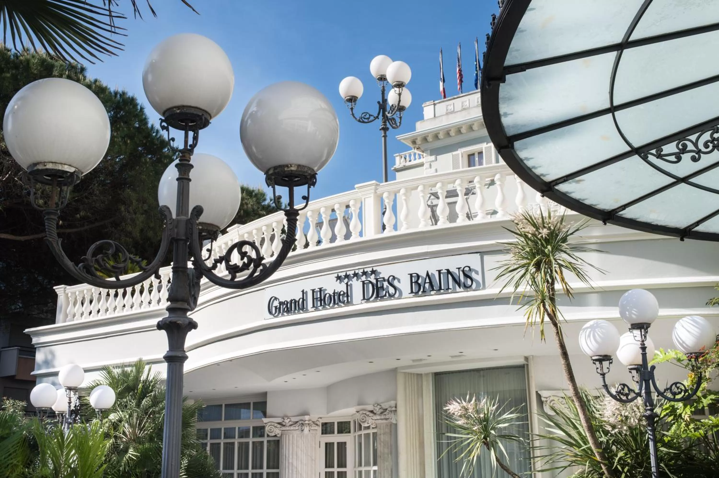 Facade/entrance in Grand Hotel Des Bains