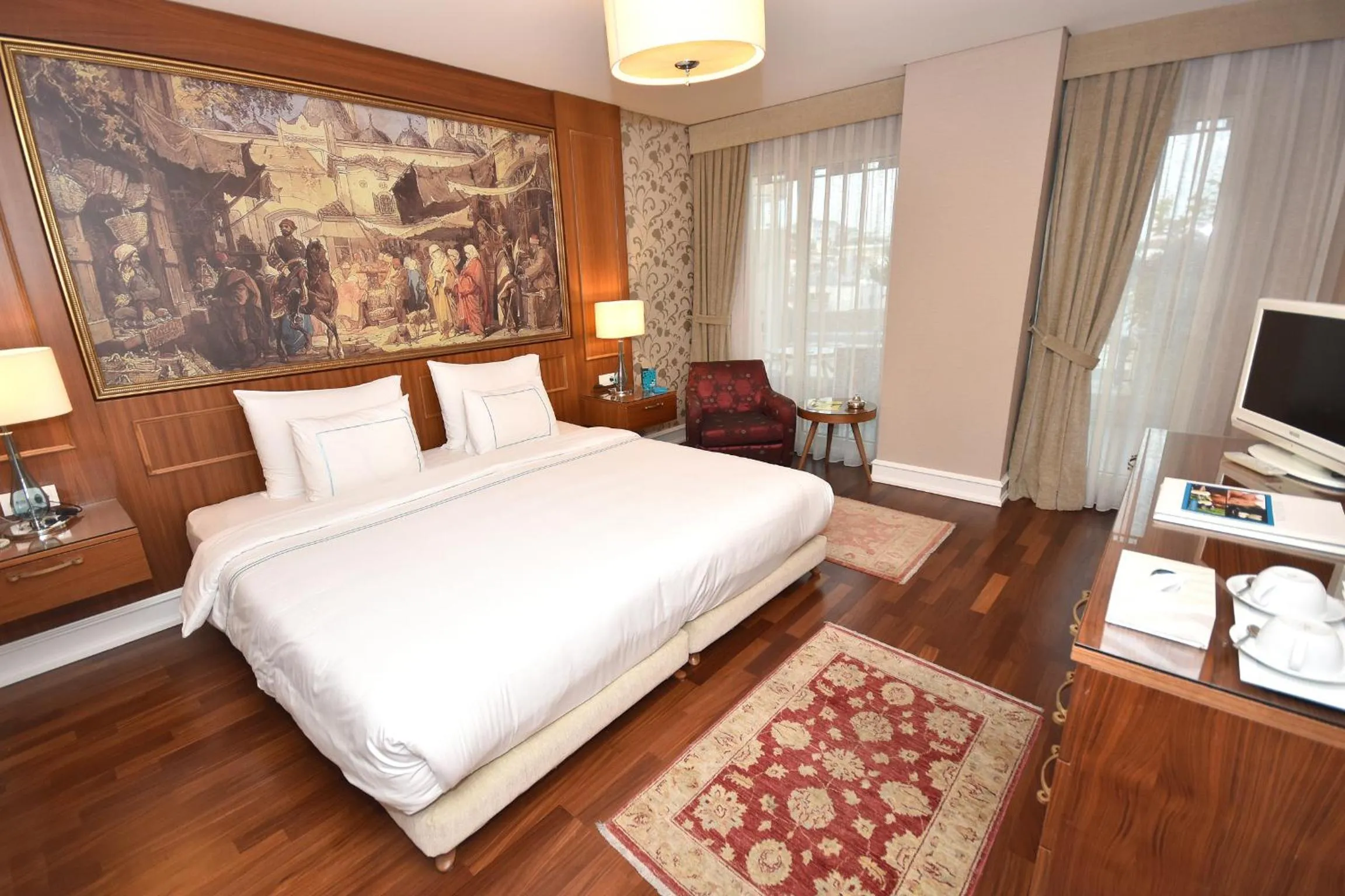 Photo of the whole room, Bed in Neorion Hotel - Special Class
