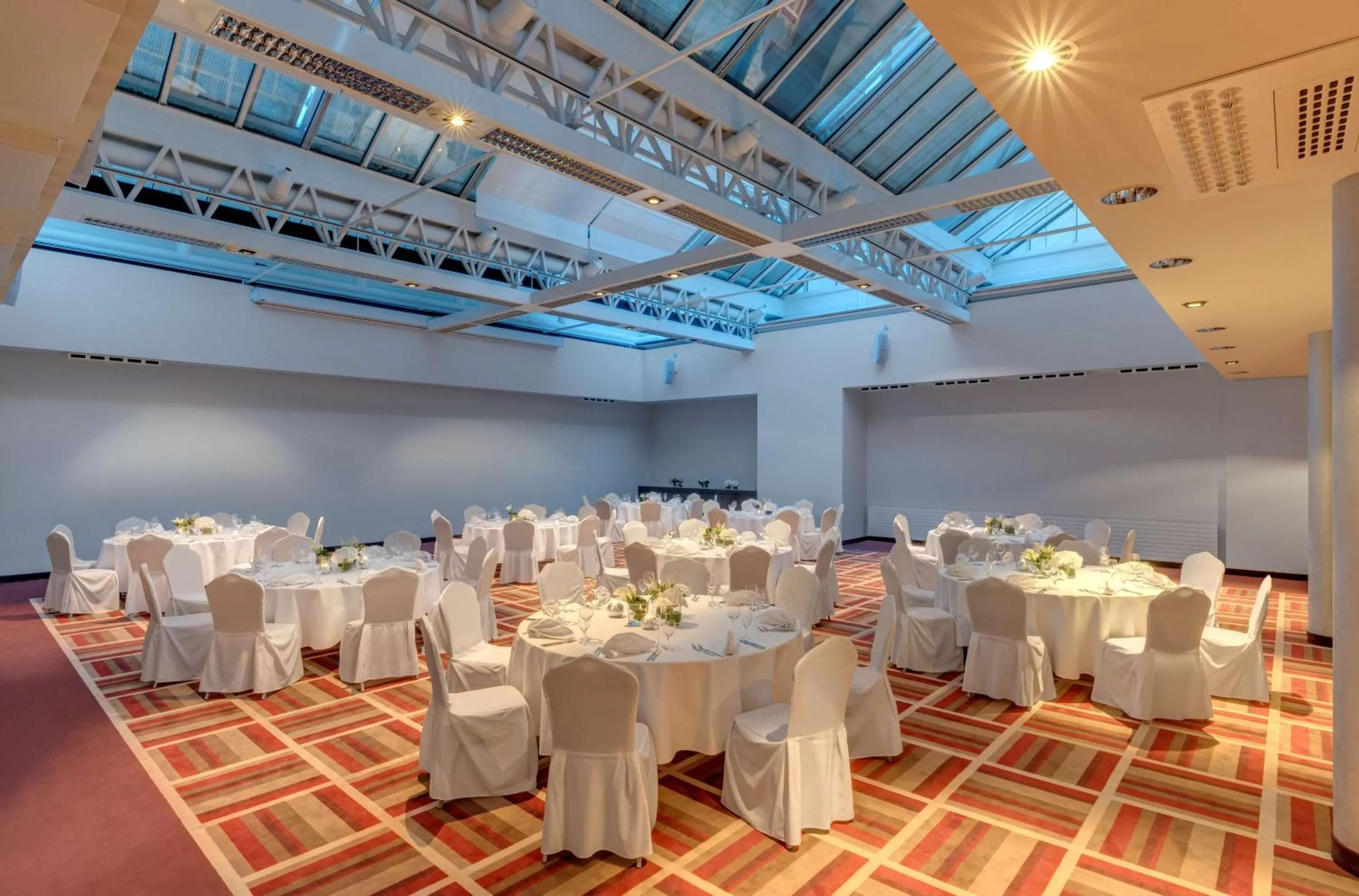 On site in Radisson Blu Hotel Leipzig