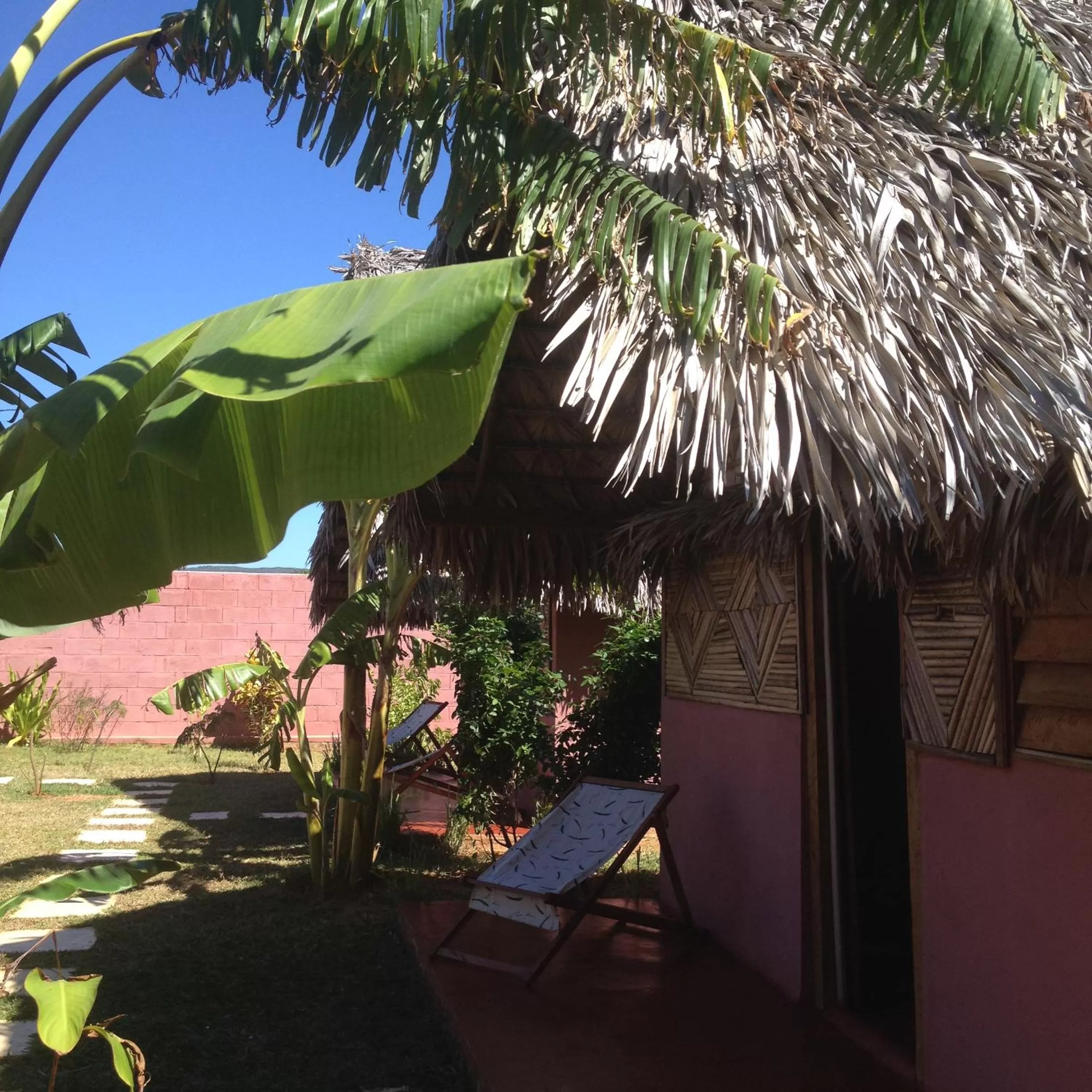 Garden view in Le Trou Normand
