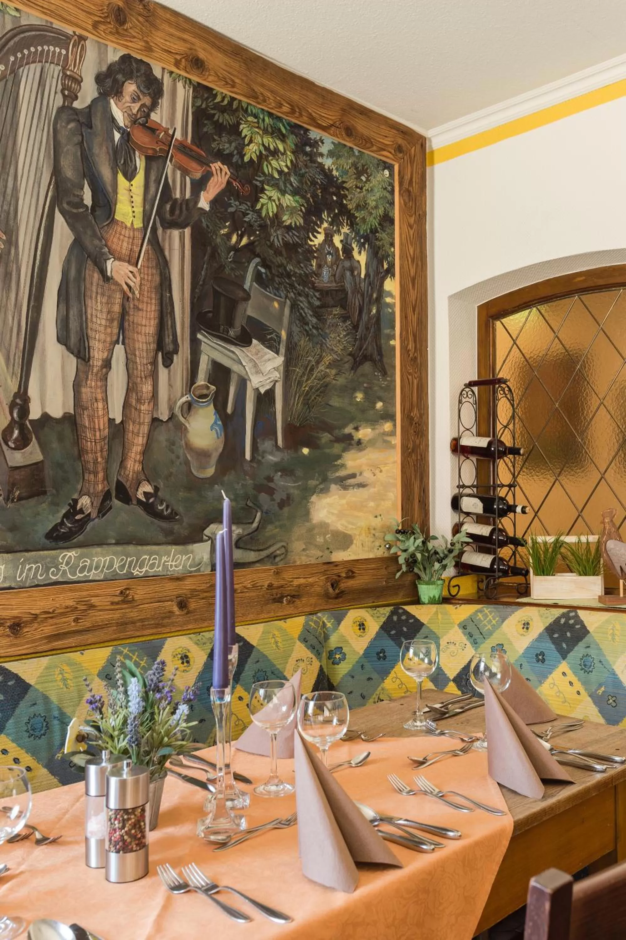 Restaurant/places to eat in Hotel Rappen Rothenburg ob der Tauber