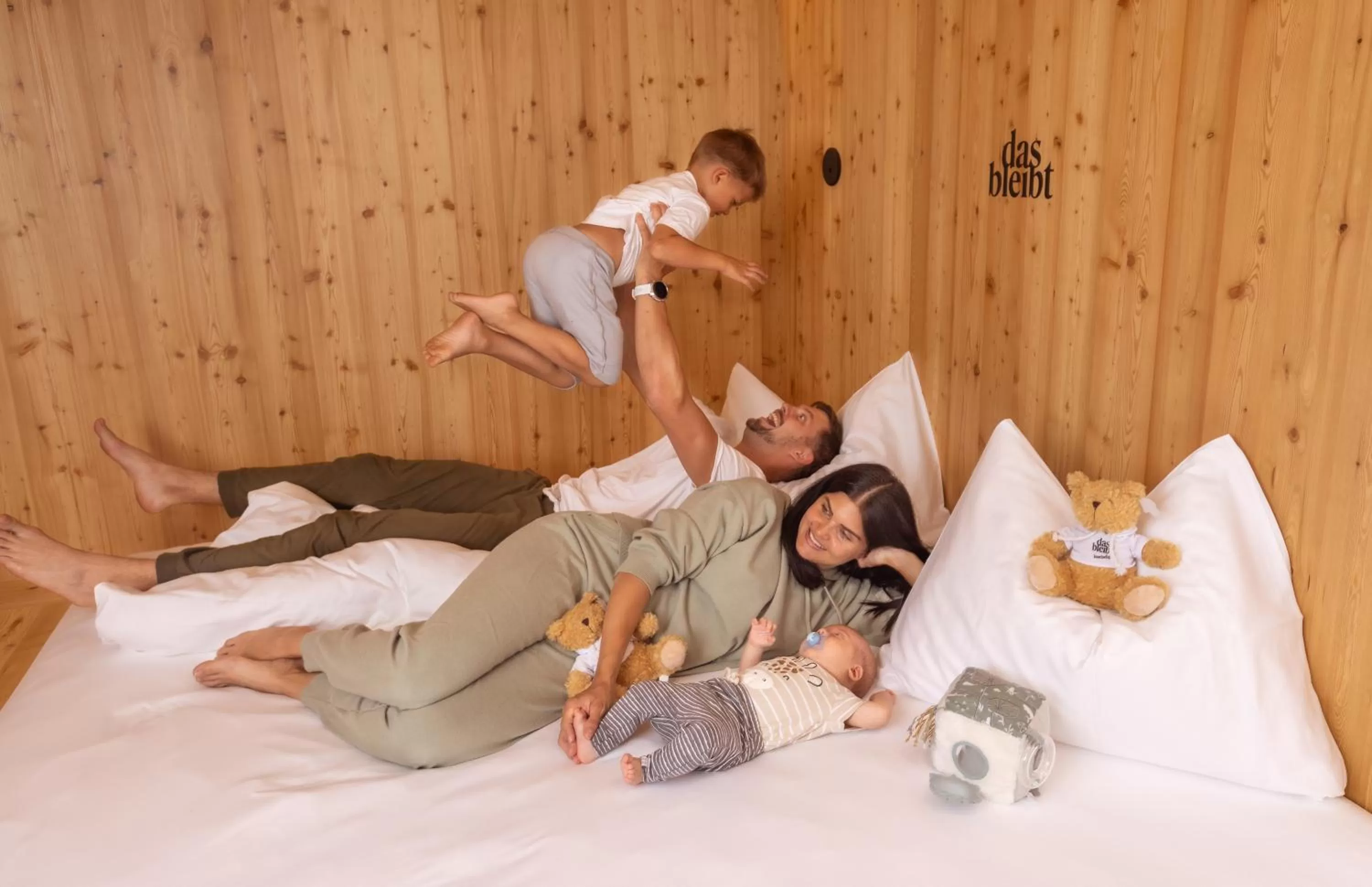 Bed in das bleibt Alpine Suites