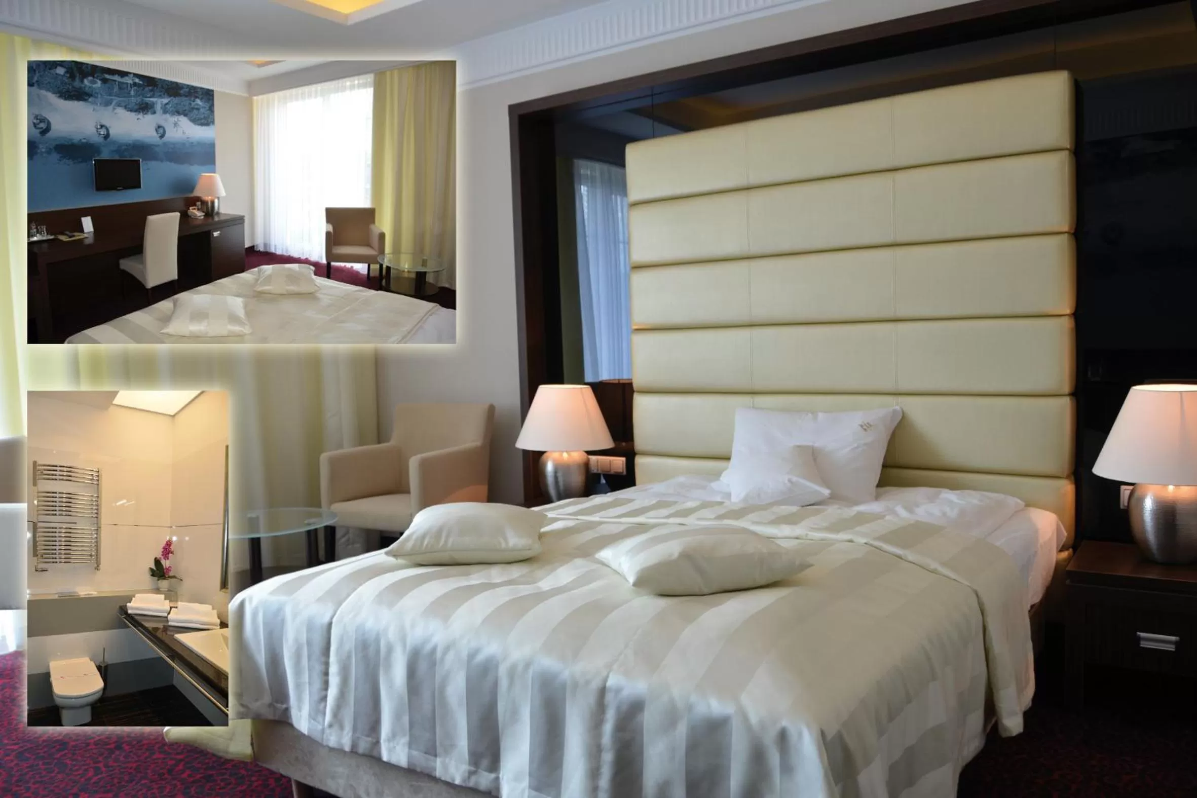 Bedroom, Bed in Hotel Falko