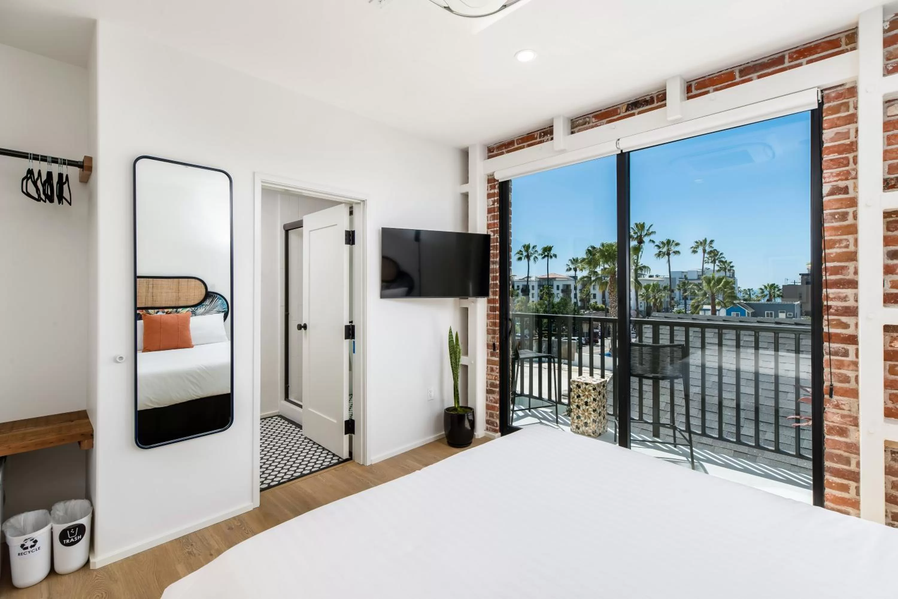 Photo of the whole room, Bed in The Brick Boutique Hotel