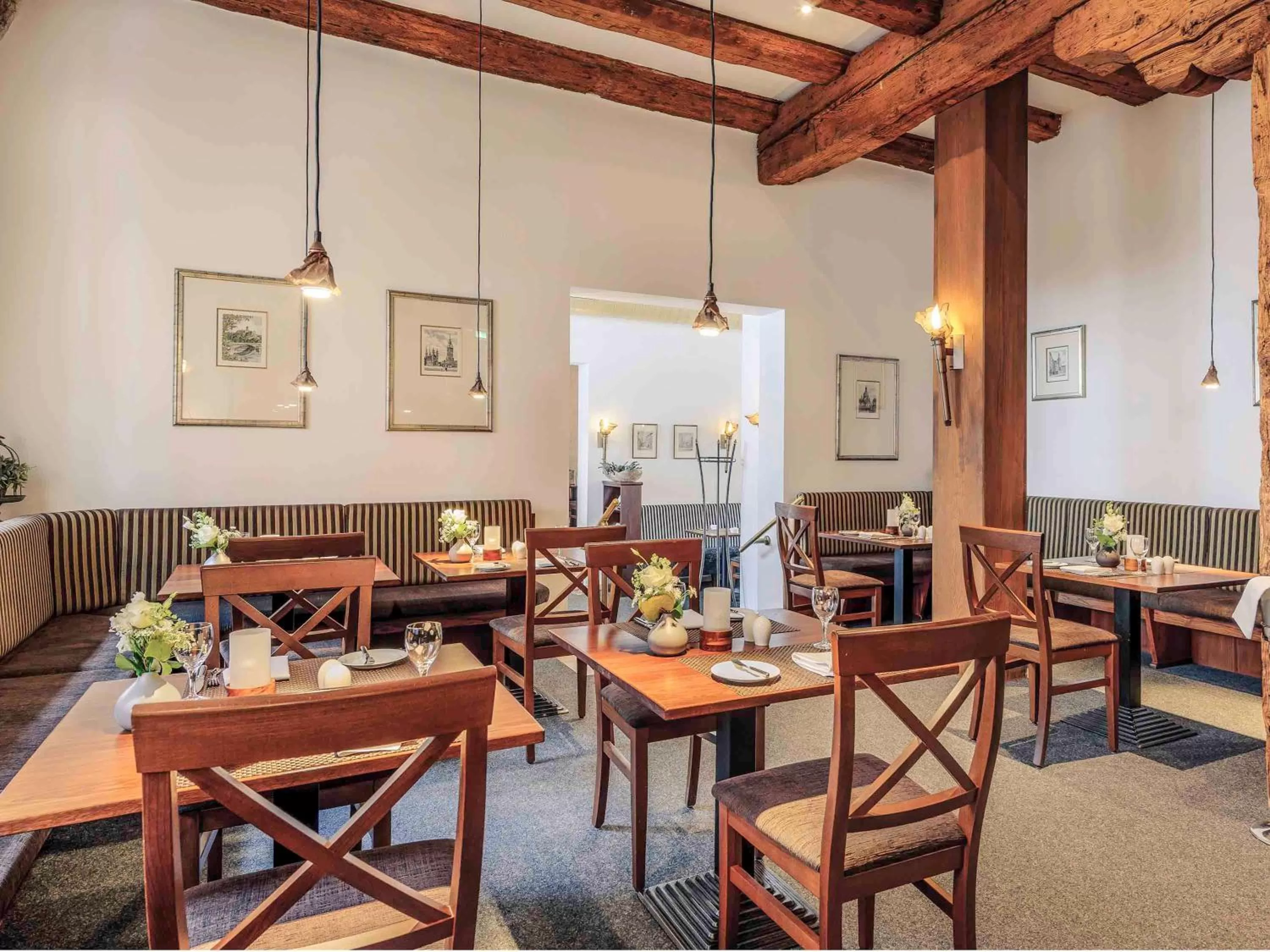 Restaurant/places to eat in Mercure Hotel Erfurt Altstadt