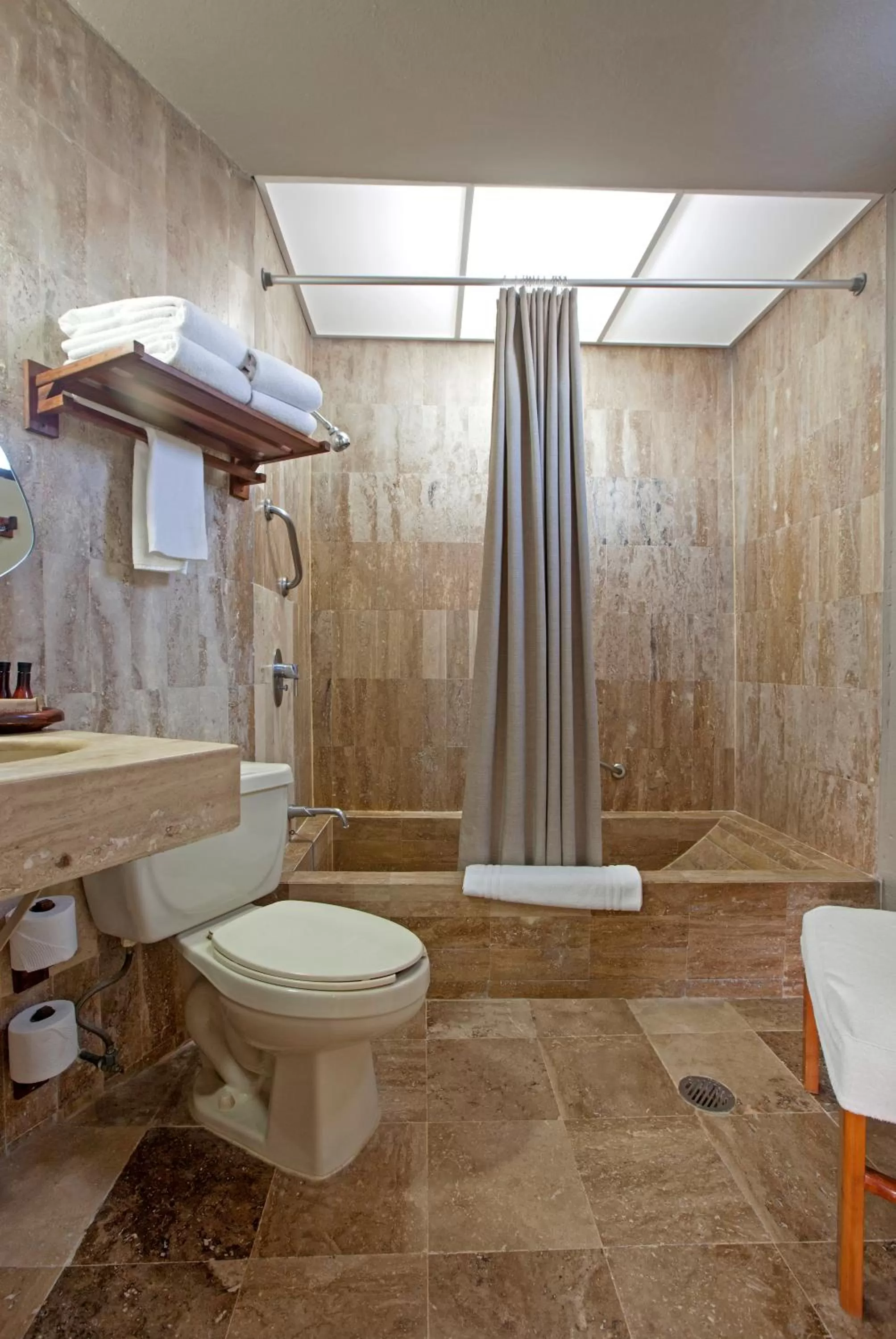 Shower in Gaviana Resort