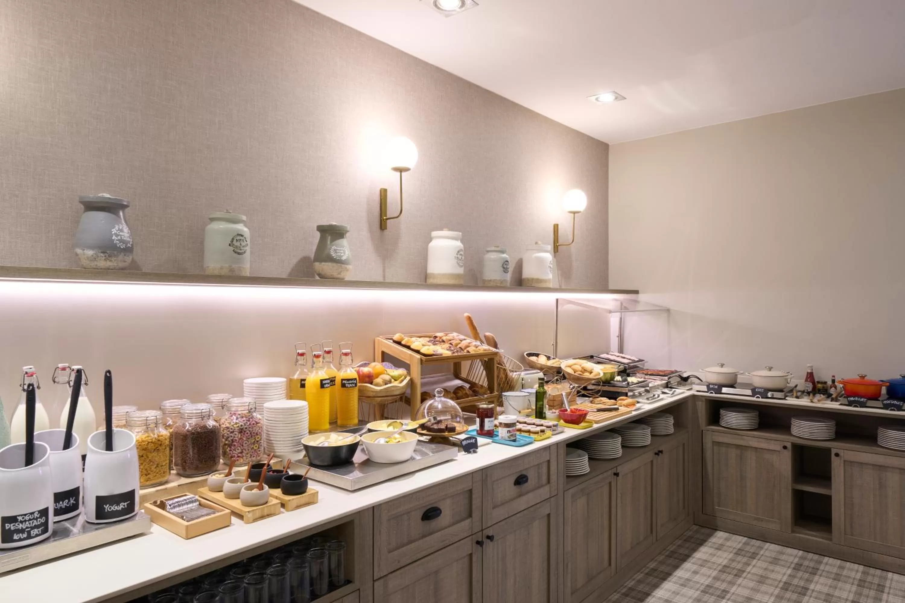 Buffet breakfast in Catalonia Castellnou